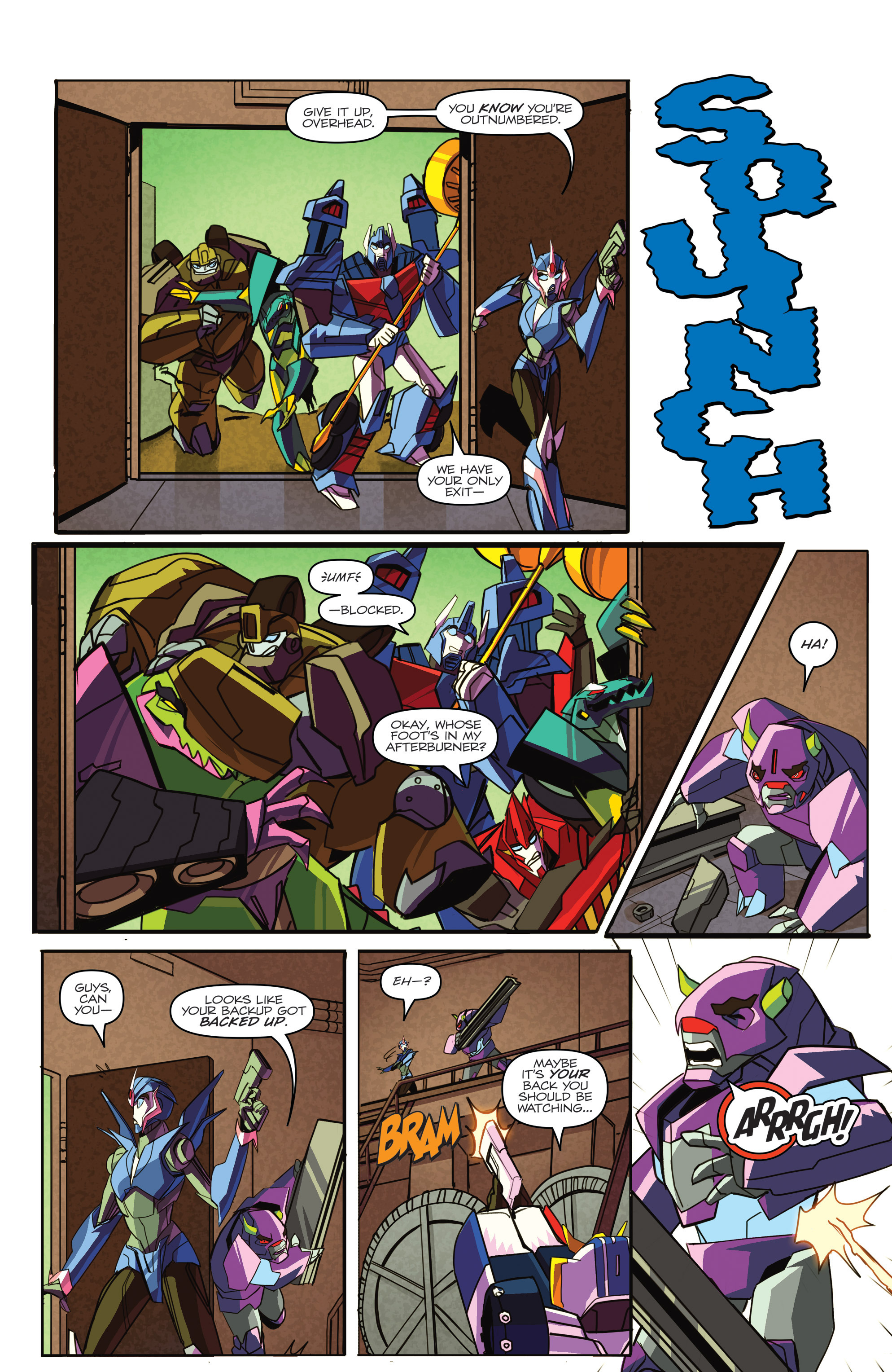 Read online Transformers: Robots In Disguise (2015) comic -  Issue #4 - 18