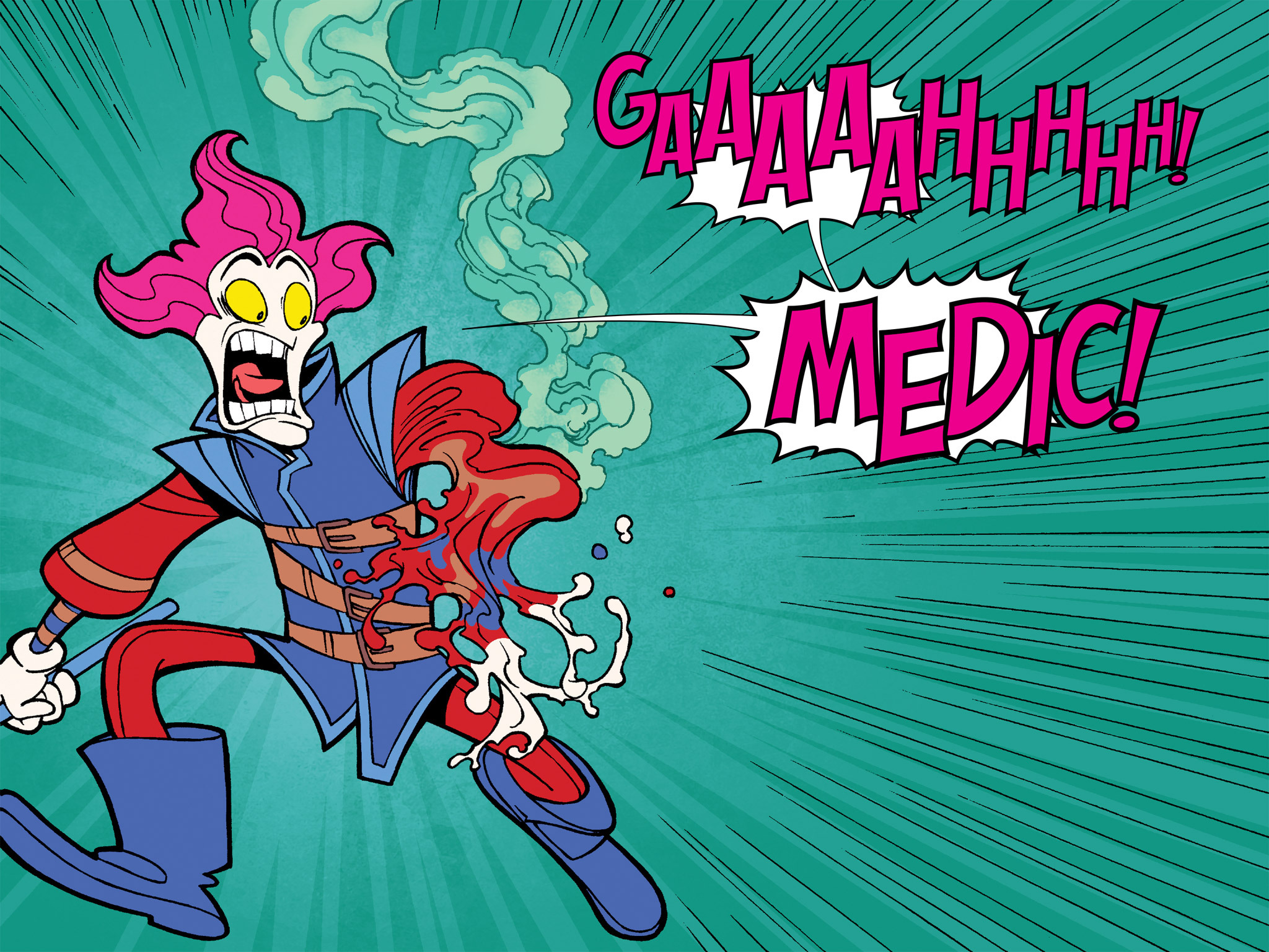 Read online Slapstick Infinite Comic comic -  Issue #1 - 66