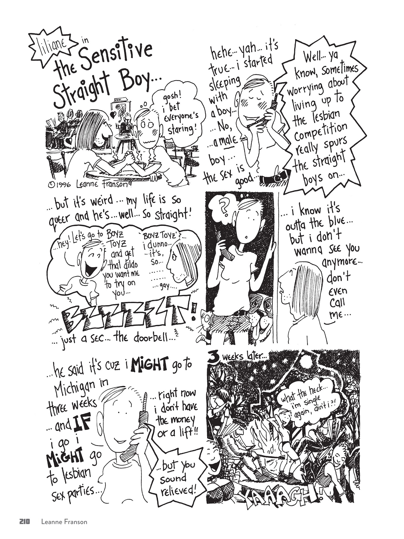 Read online No Straight Lines: Four Decades of Queer Comics comic -  Issue # TPB - 223