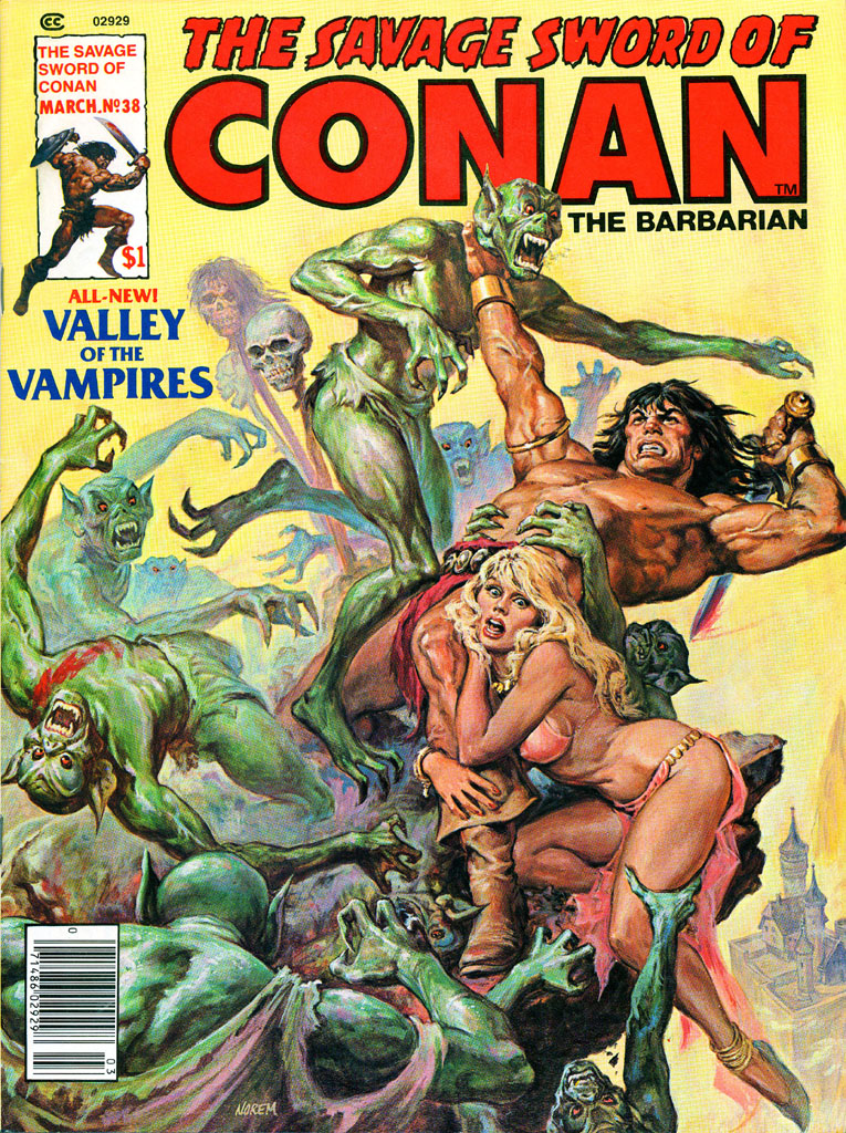 Read online The Savage Sword Of Conan comic -  Issue #38 - 1