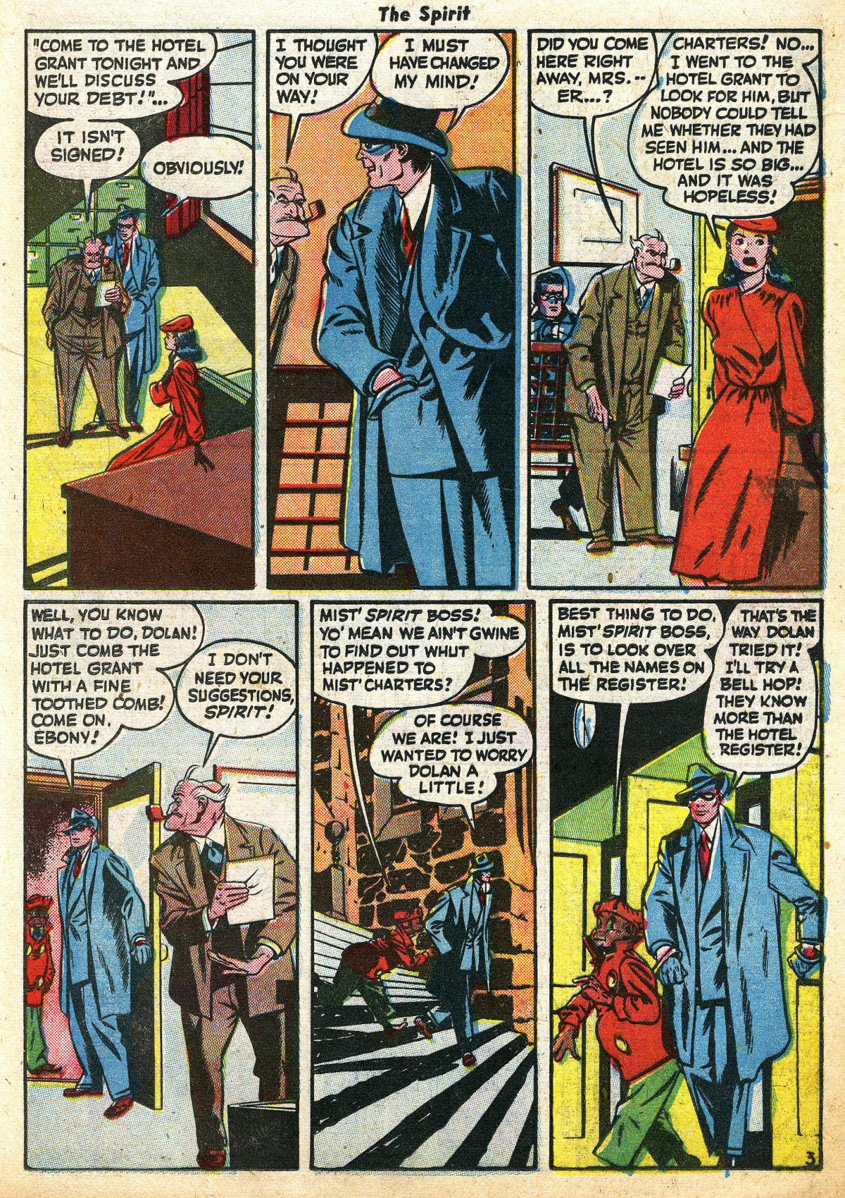 Read online The Spirit (1944) comic -  Issue #14 - 21