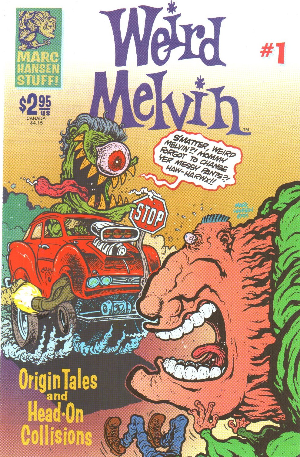 Read online Weird Melvin comic -  Issue #1 - 1