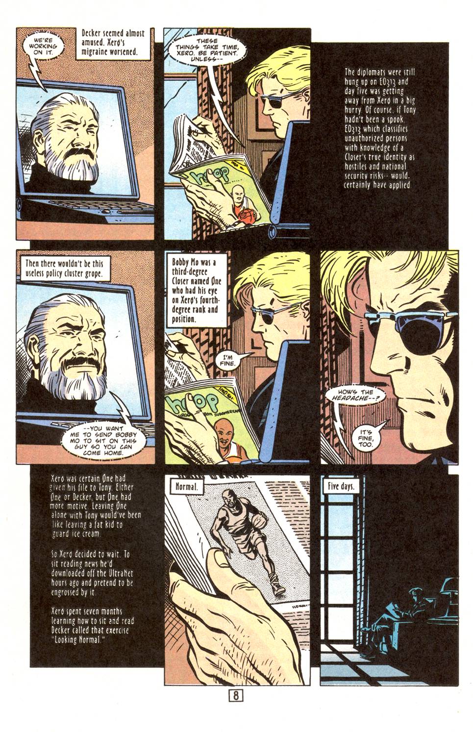 Read online Xero comic -  Issue #9 - 10