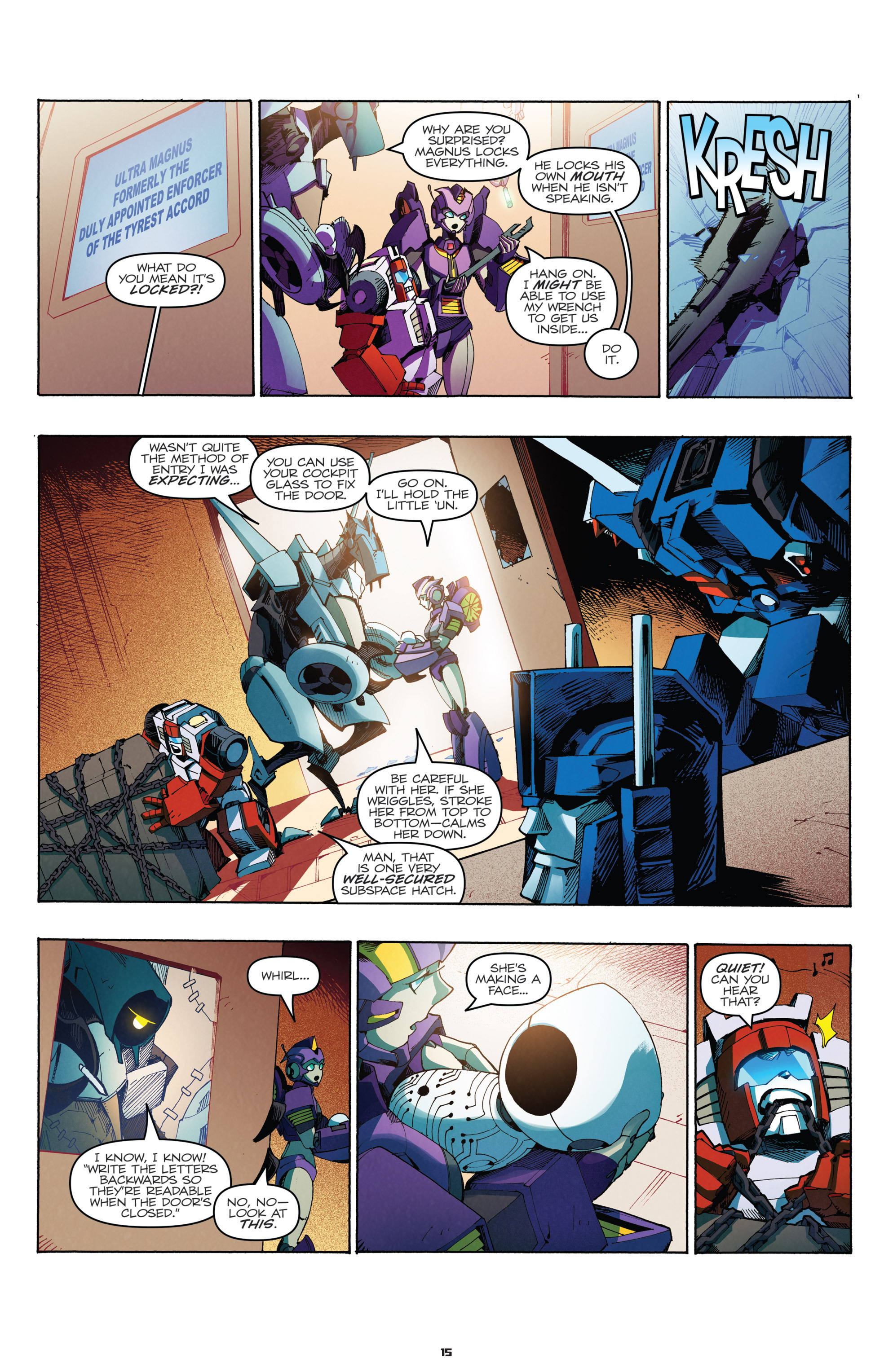 Read online Transformers: Holiday Special comic -  Issue # Full - 17