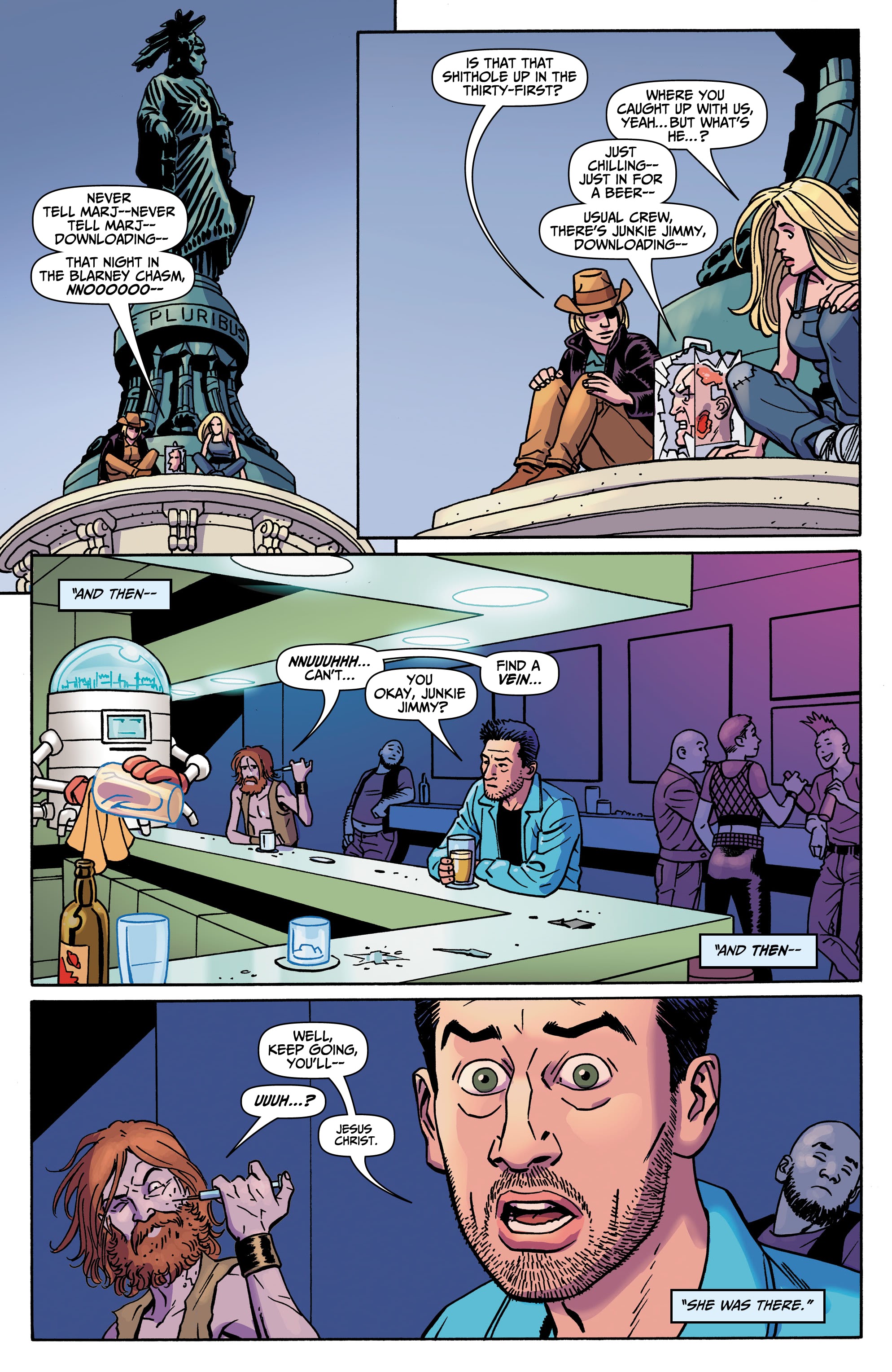 Read online Marjorie Finnegan, Temporal Criminal comic -  Issue #7 - 8