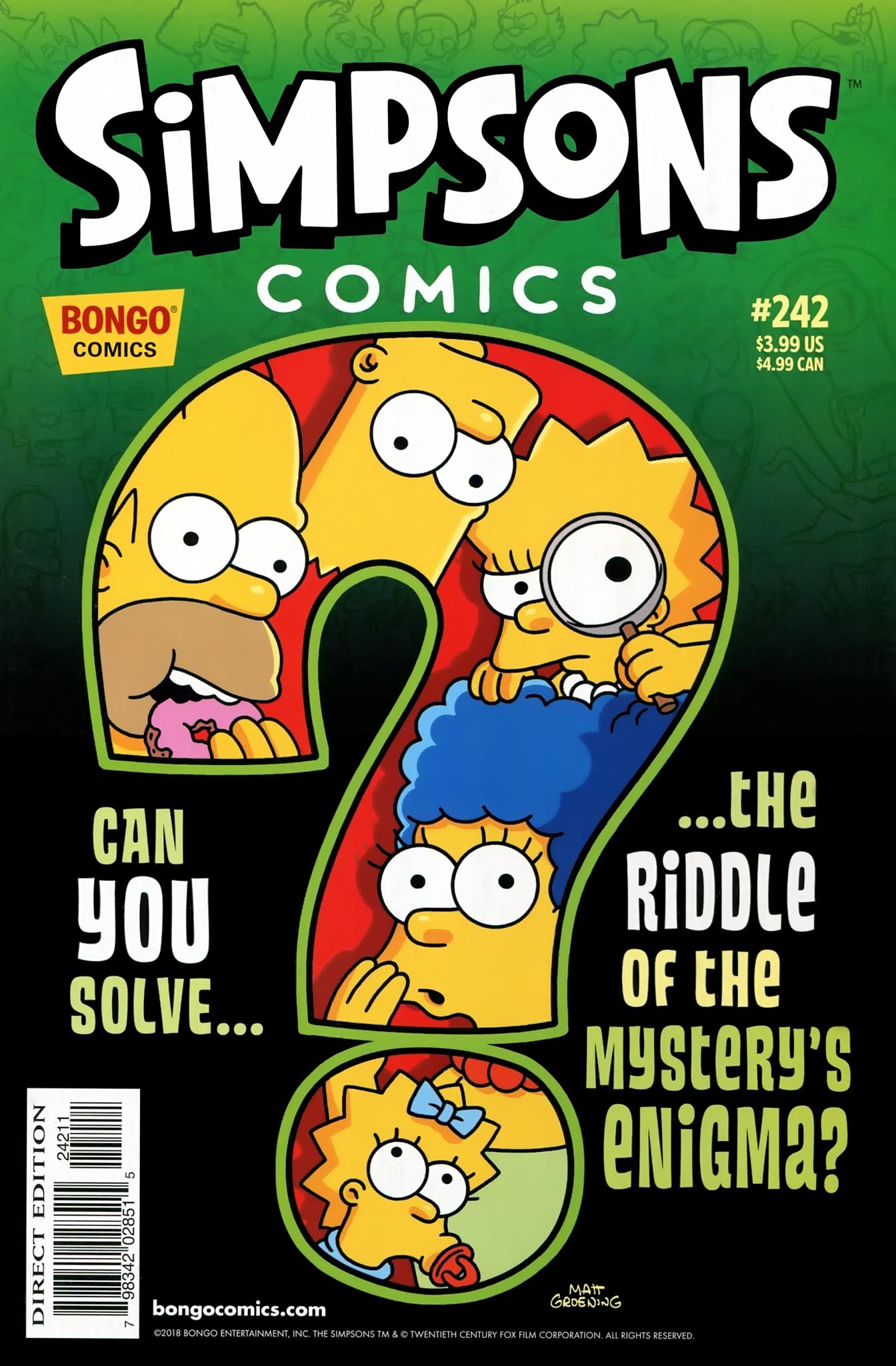 Read online Simpsons Comics comic -  Issue #242 - 1