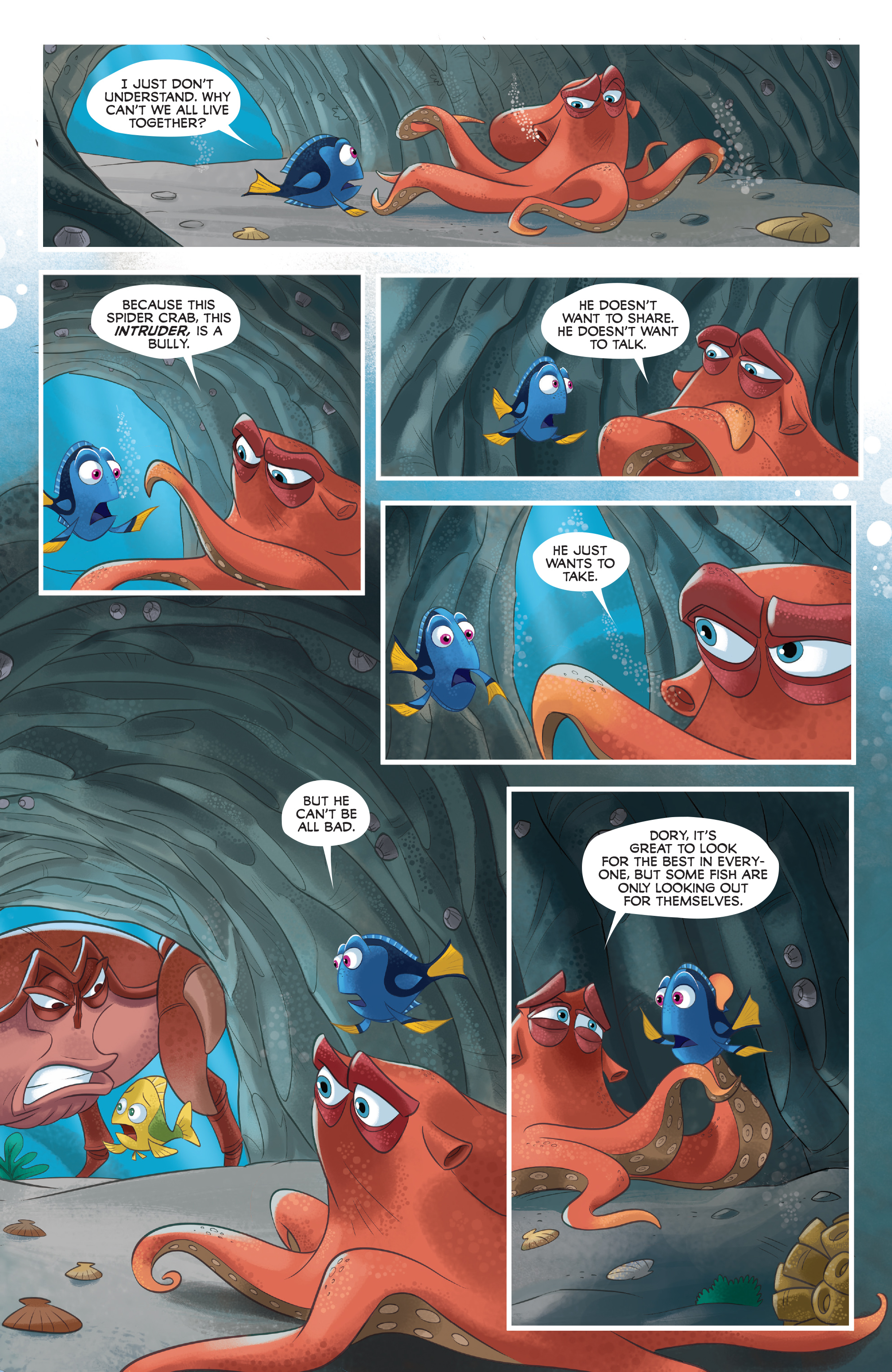 Read online Disney Pixar Finding Dory comic -  Issue #3 - 12