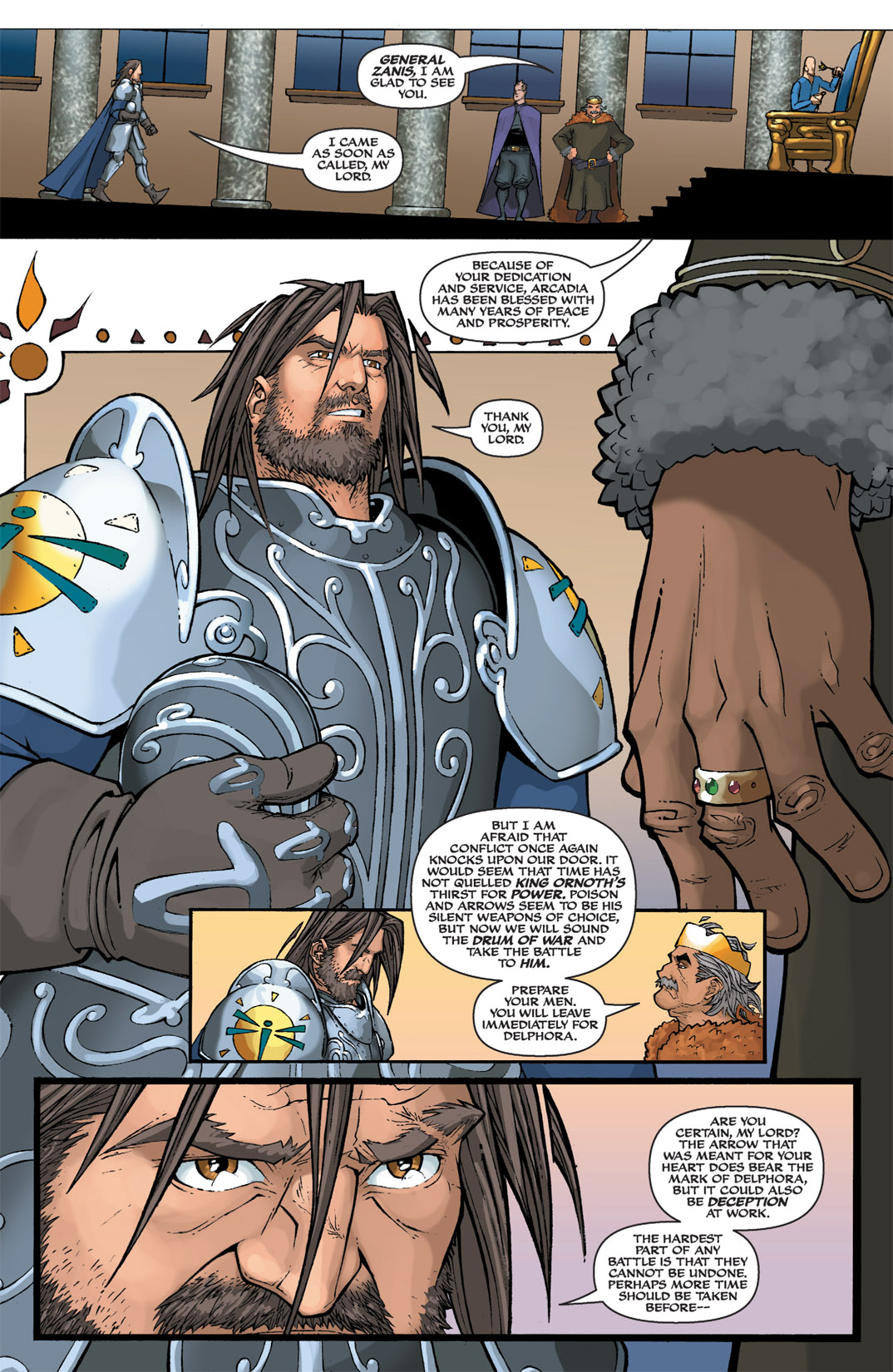 Read online Michael Turner's Soulfire: Dying Of The Light comic -  Issue #2 - 17