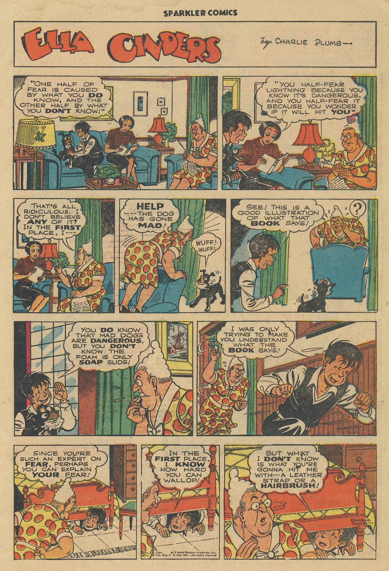Read online Sparkler Comics comic -  Issue #51 - 49