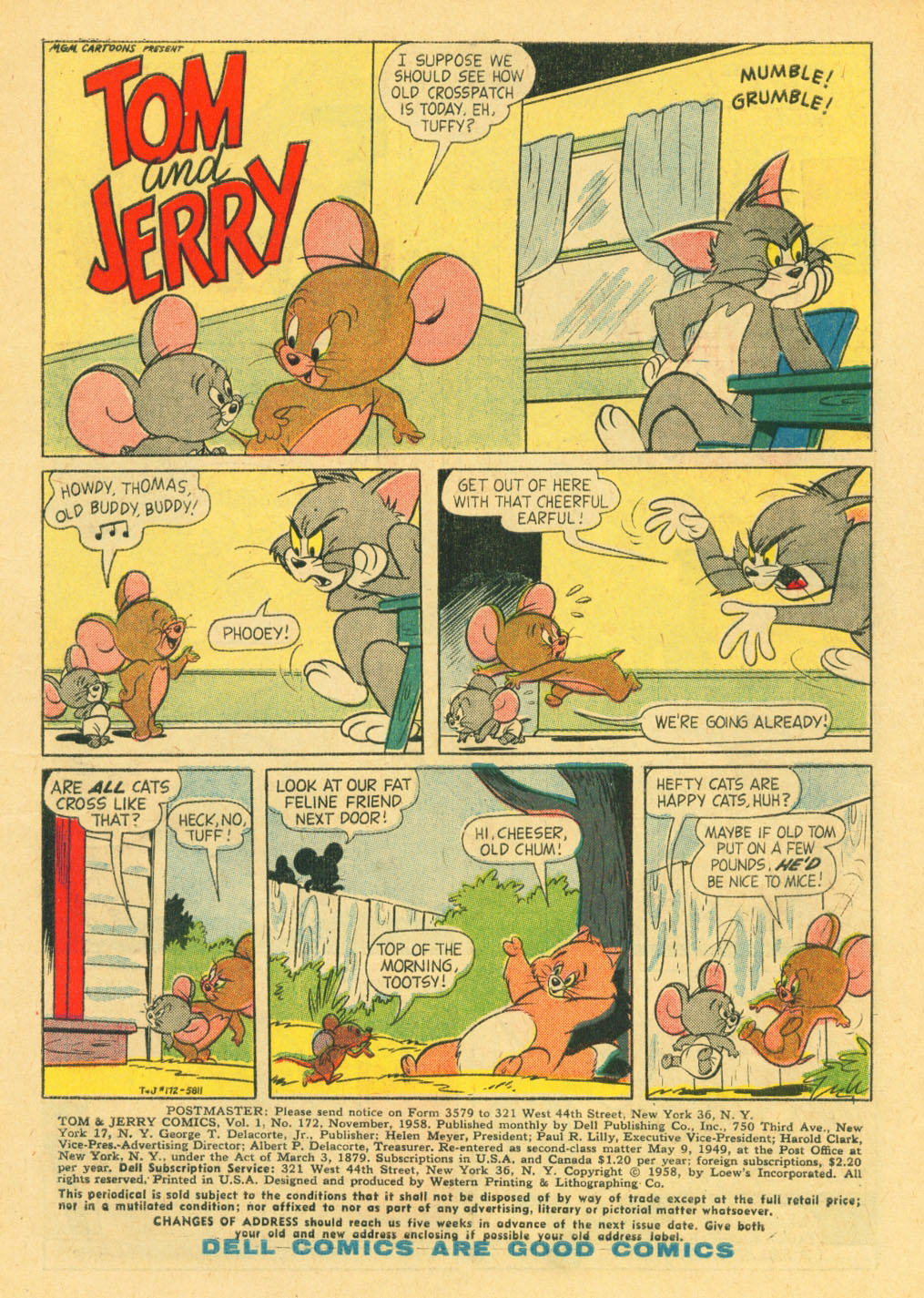 Read online Tom & Jerry Comics comic -  Issue #172 - 3