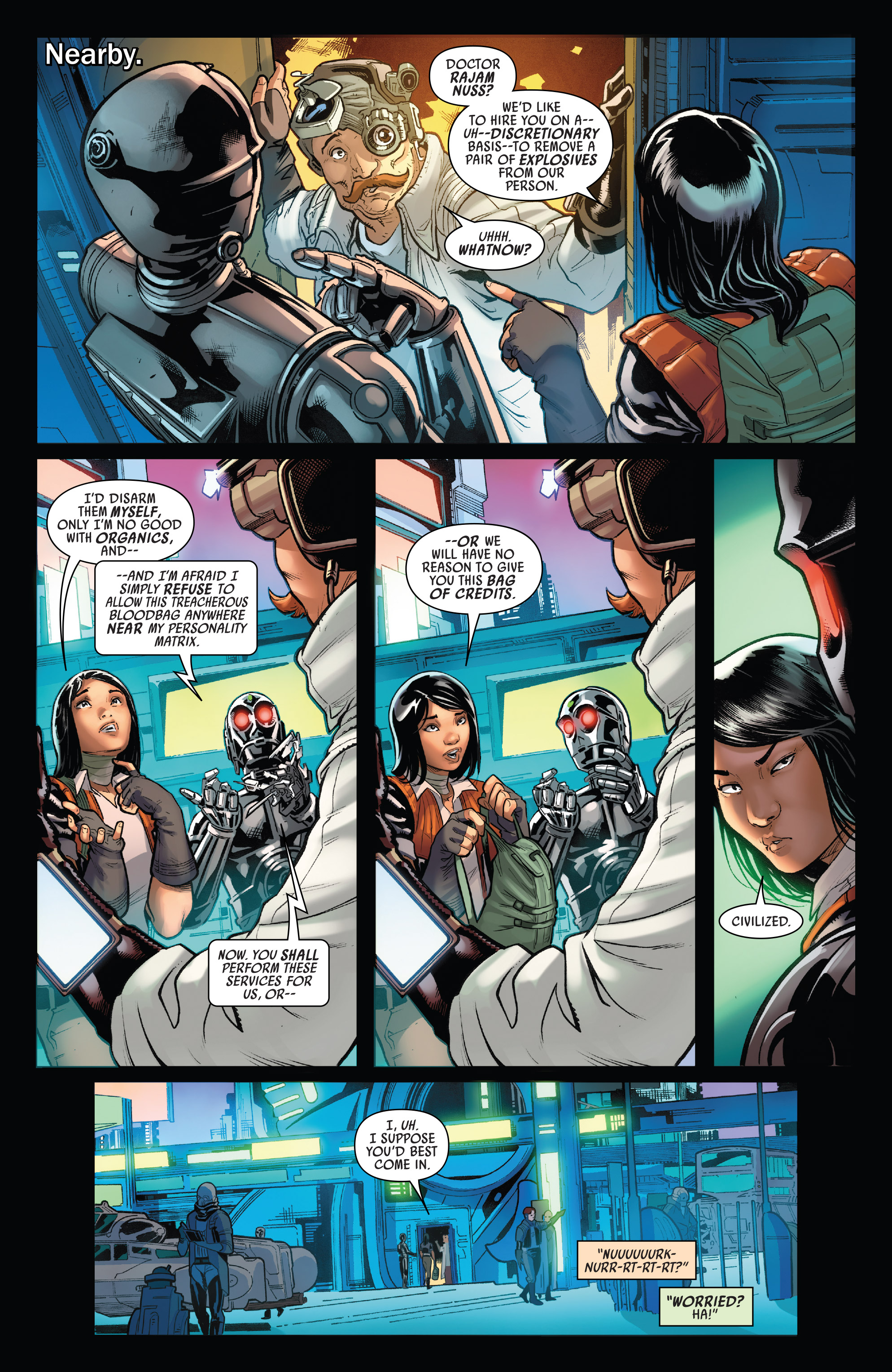 Read online Star Wars: Doctor Aphra: Worst Among Equals comic -  Issue # TPB (Part 1) - 51