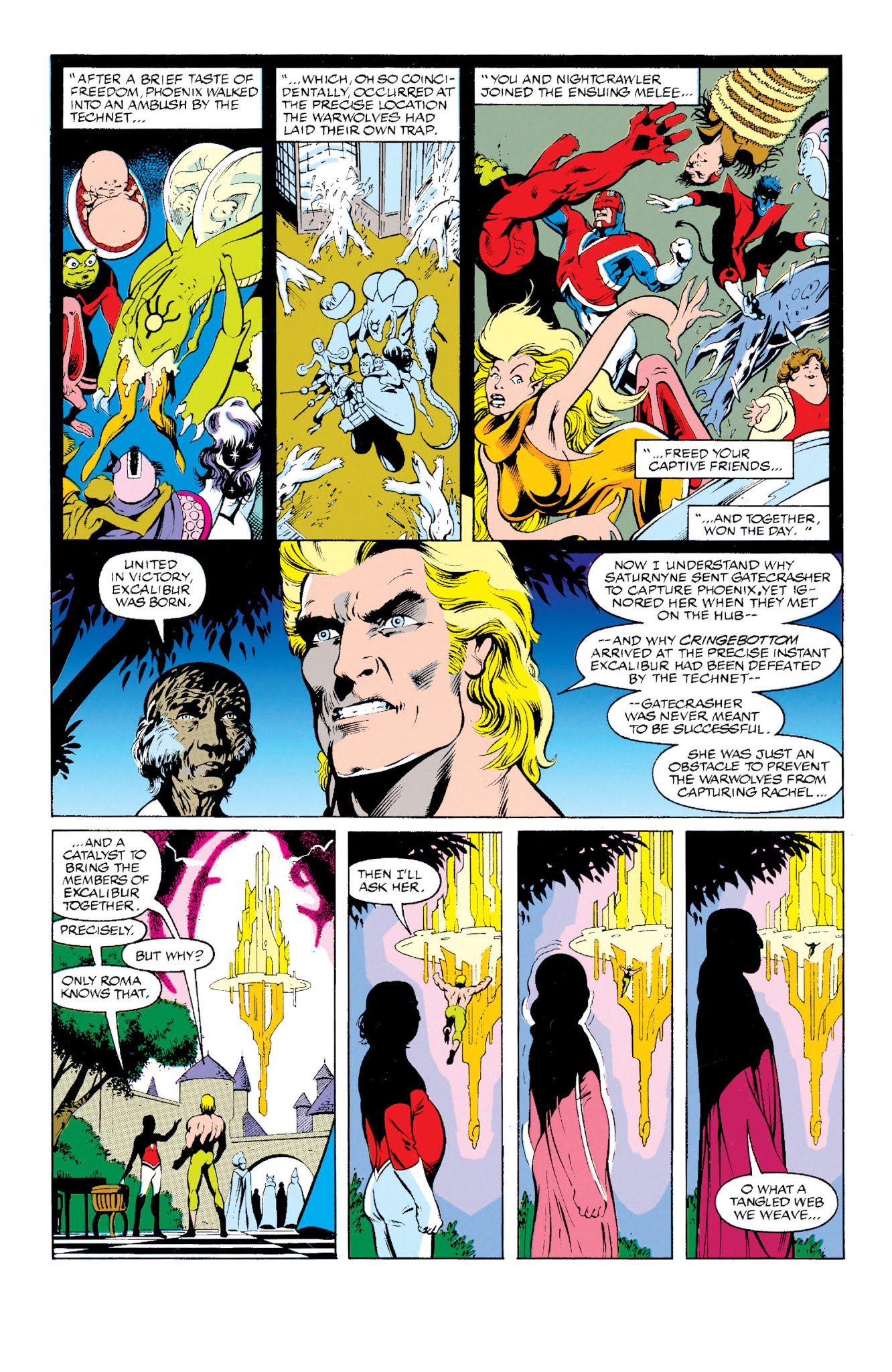 Read online Excalibur Visionaries: Alan Davis comic -  Issue # TPB 1 (Part 2) - 25
