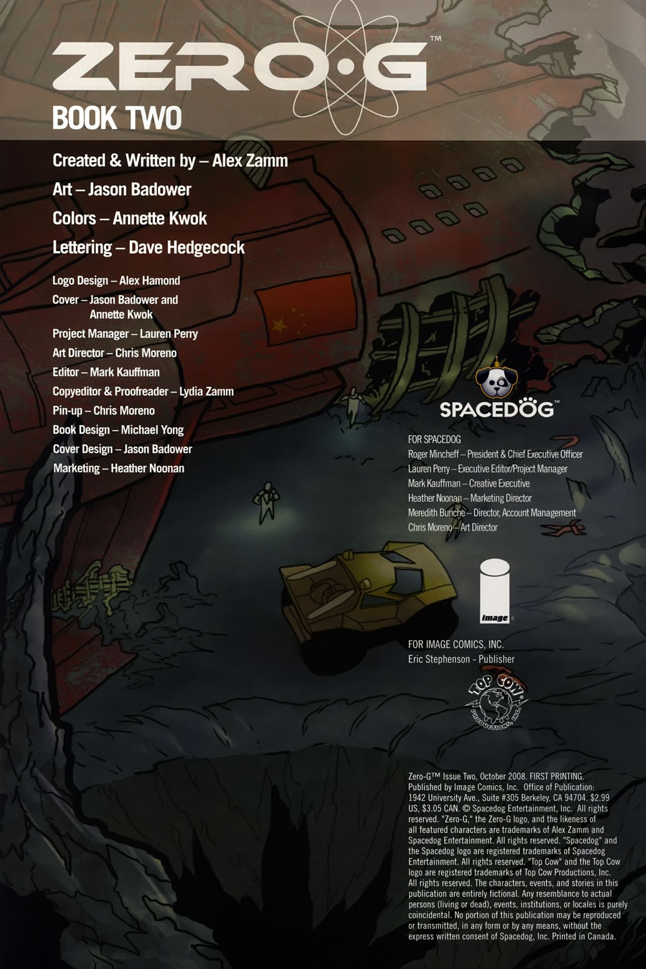 Read online Zero-G comic -  Issue #2 - 2