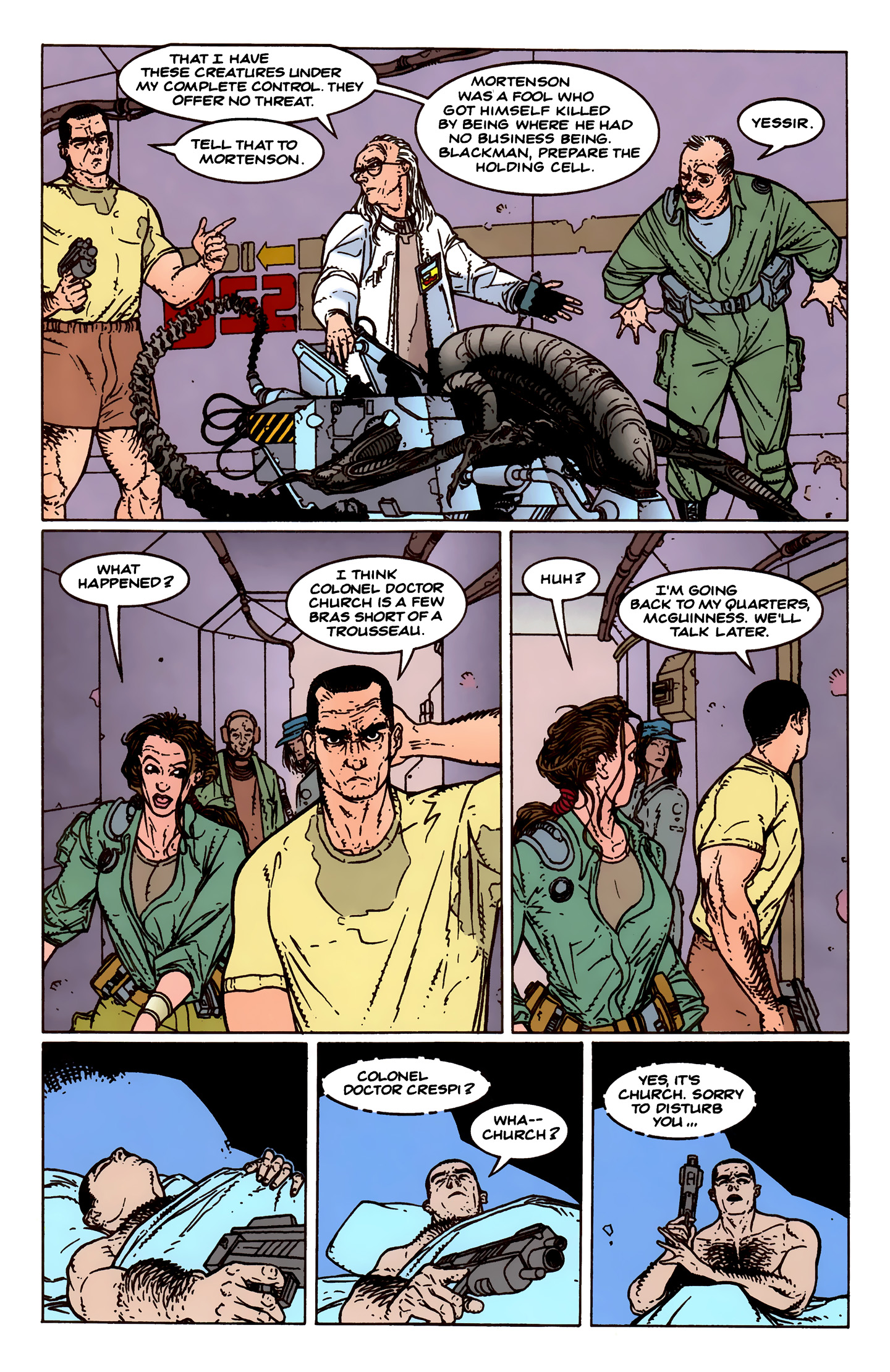 Read online Aliens: Labyrinth comic -  Issue #2 - 10