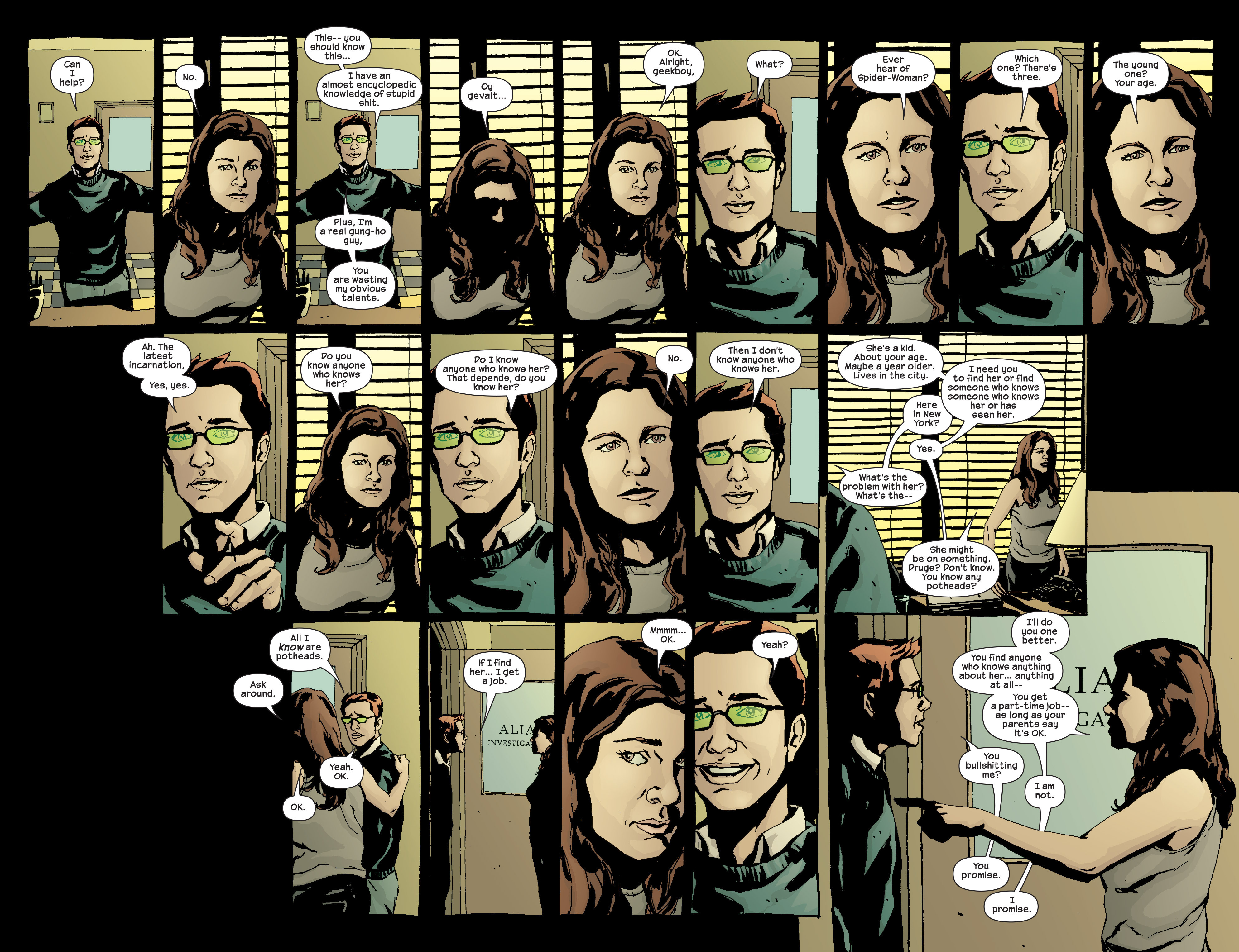 Read online Alias comic -  Issue #17 - 14