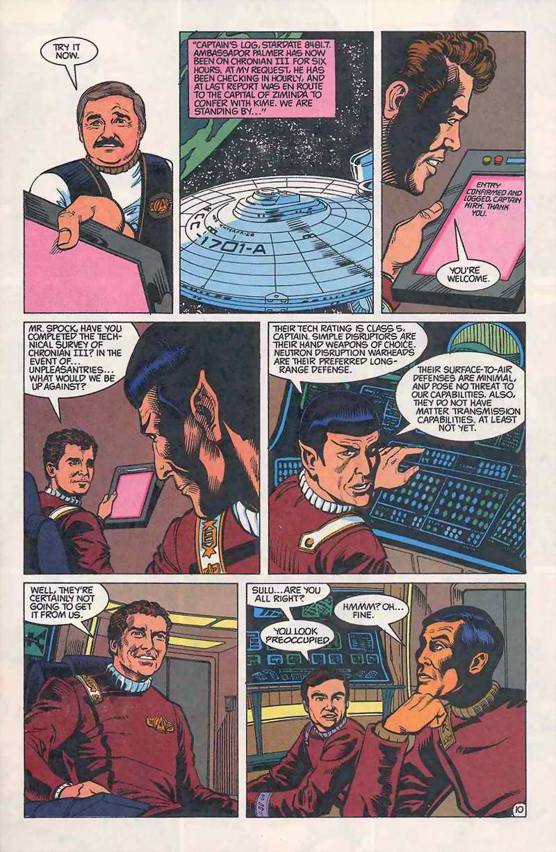 Read online Star Trek (1989) comic -  Issue #3 - 10