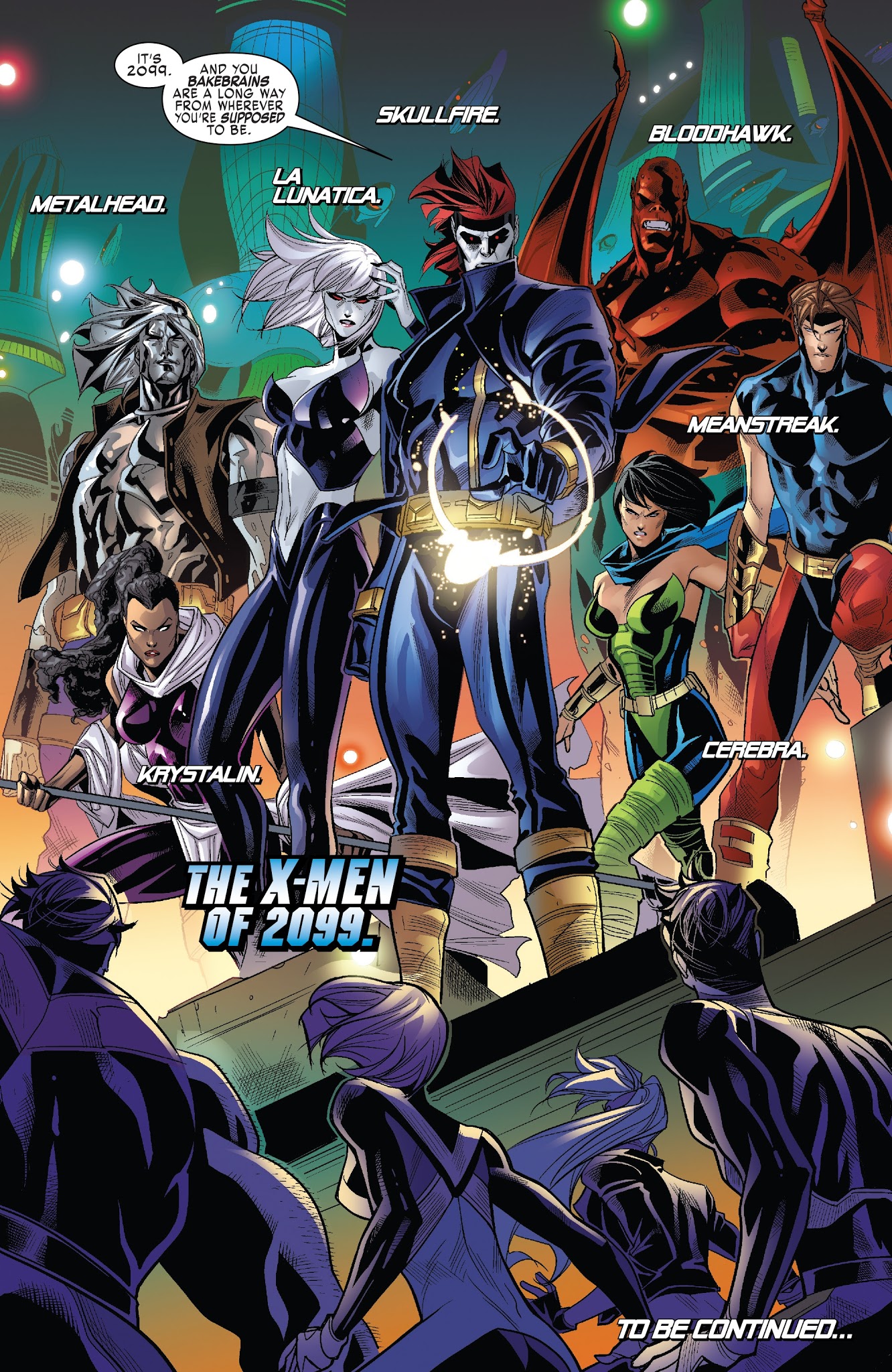 Read online X-Men: Blue comic -  Issue #16 - 18