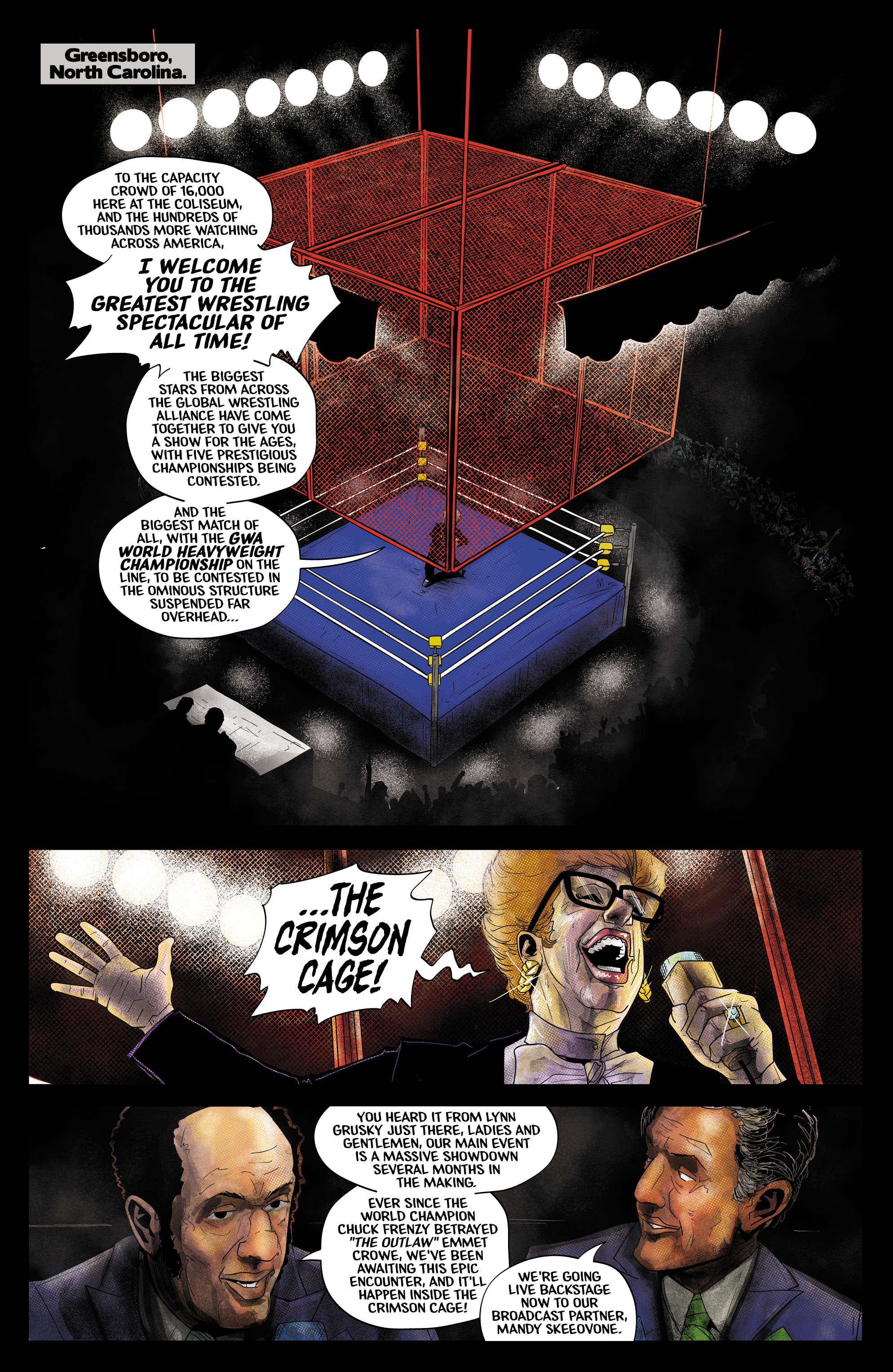 Read online The Crimson Cage comic -  Issue #5 - 3