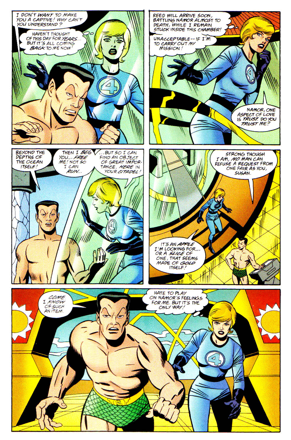 Read online Domination Factor: Fantastic Four comic -  Issue #2 - 21