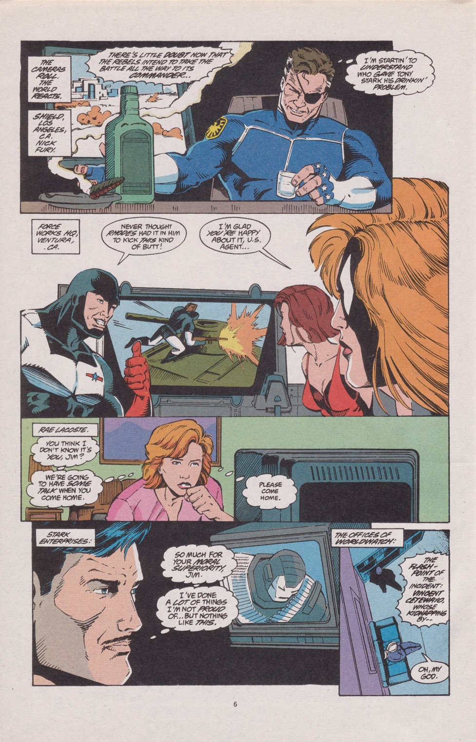 Read online War Machine (1994) comic -  Issue #4 - 5