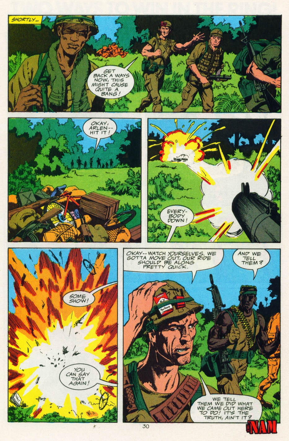 Read online The 'Nam comic -  Issue #28 - 23