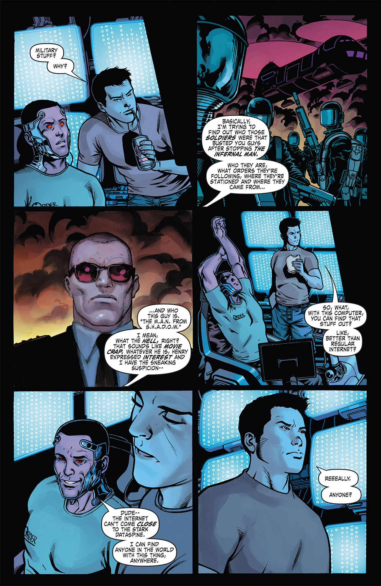 Read online The Order (2007) comic -  Issue #3 - 18