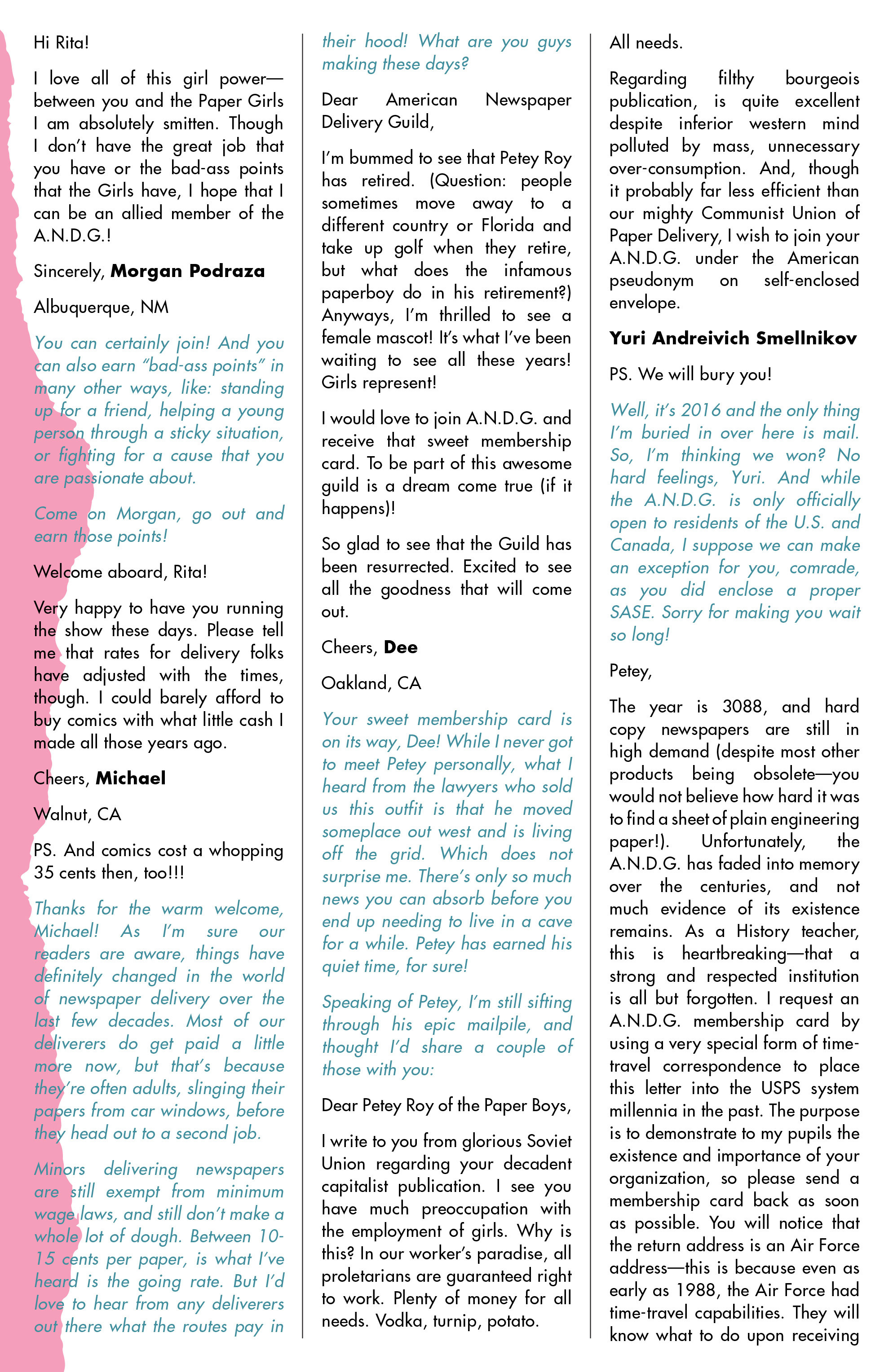 Read online Paper Girls comic -  Issue #8 - 27