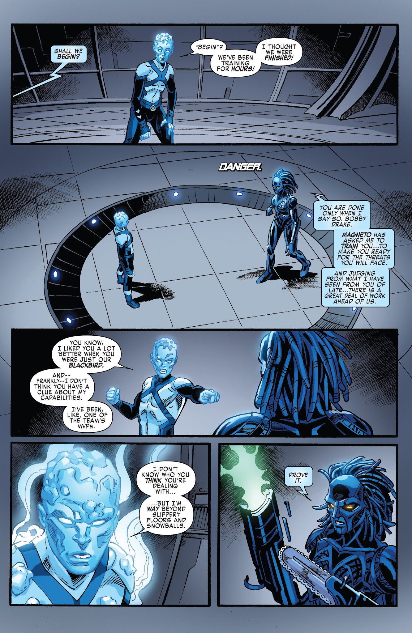 Read online X-Men: Blue comic -  Issue #10 - 7