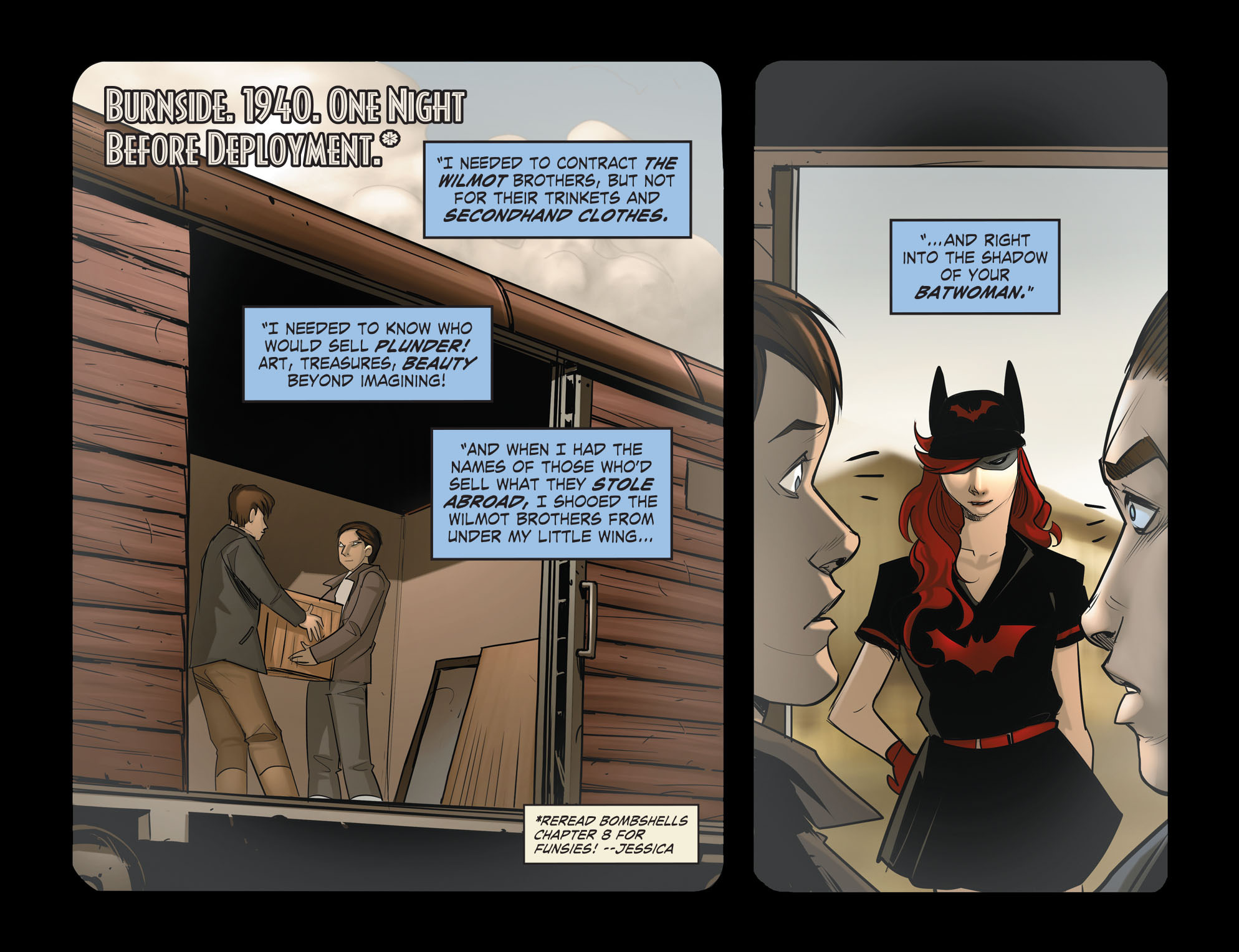 Read online DC Comics: Bombshells comic -  Issue #39 - 5