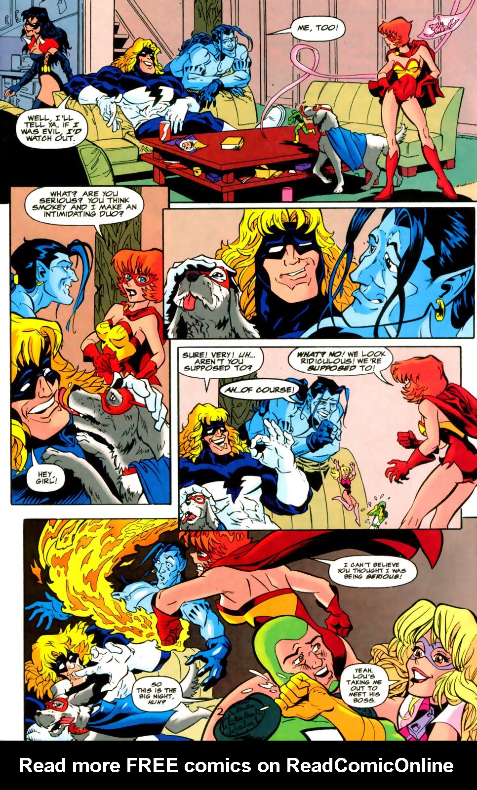 Read online Young Heroes in Love comic -  Issue #16 - 4