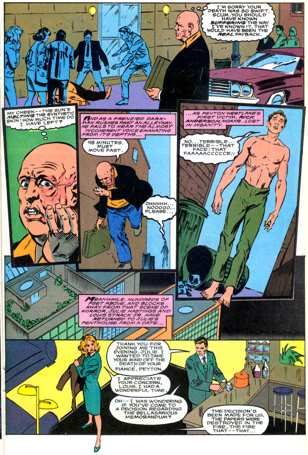 Read online Darkman (1990) comic -  Issue #2 - 13