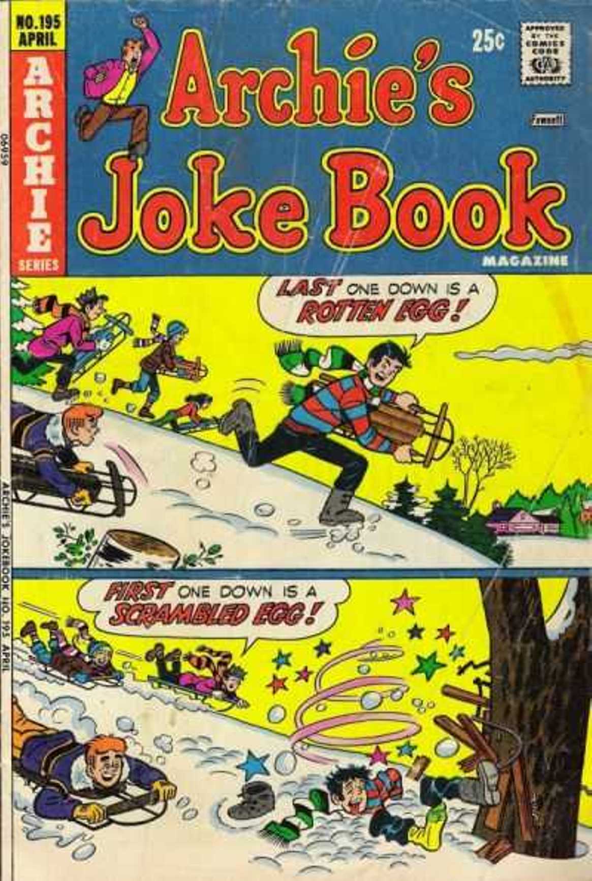 Read online Archie's Joke Book Magazine comic -  Issue #195 - 1