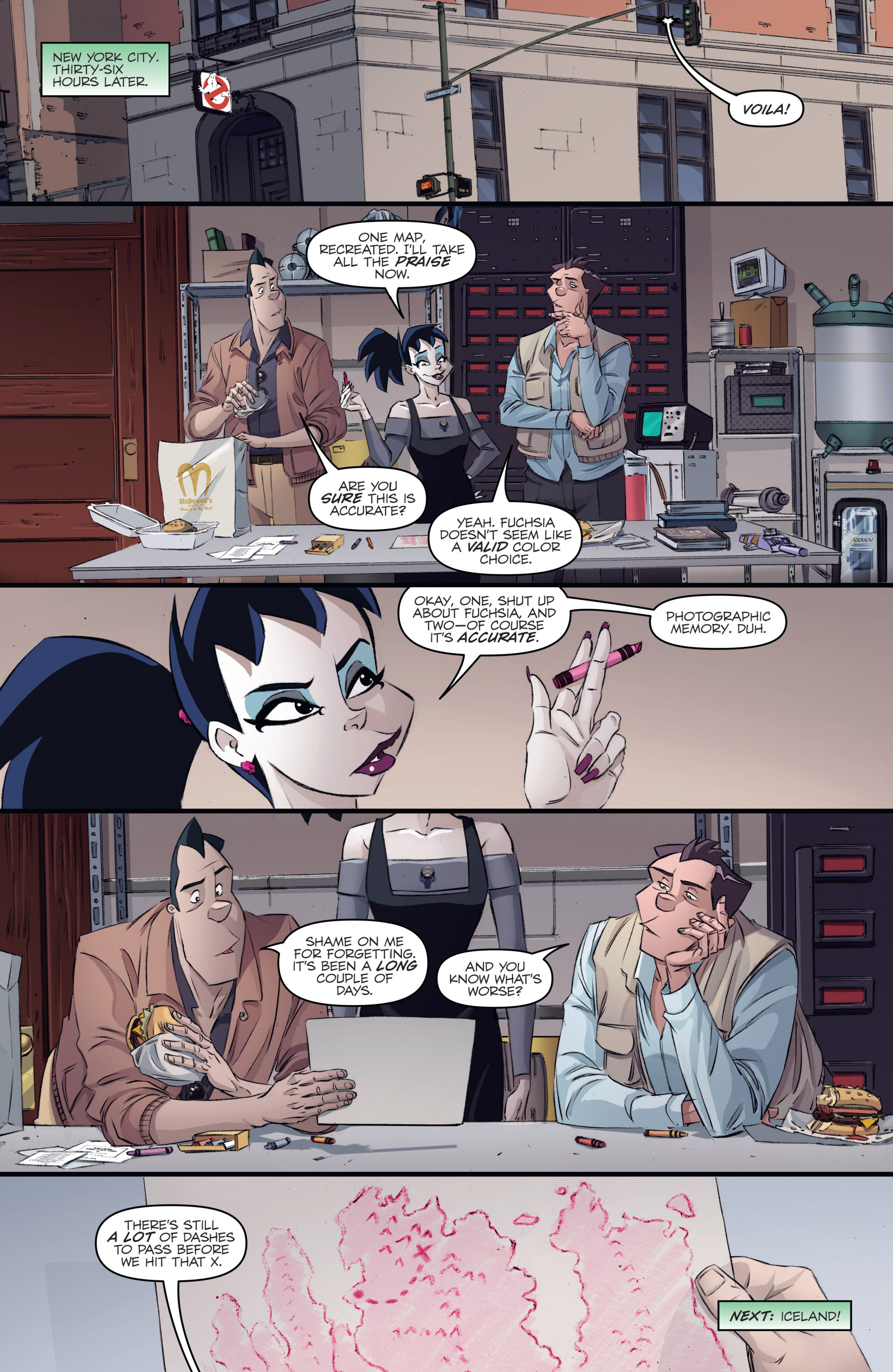 Read online Ghostbusters: International comic -  Issue #9 - 24