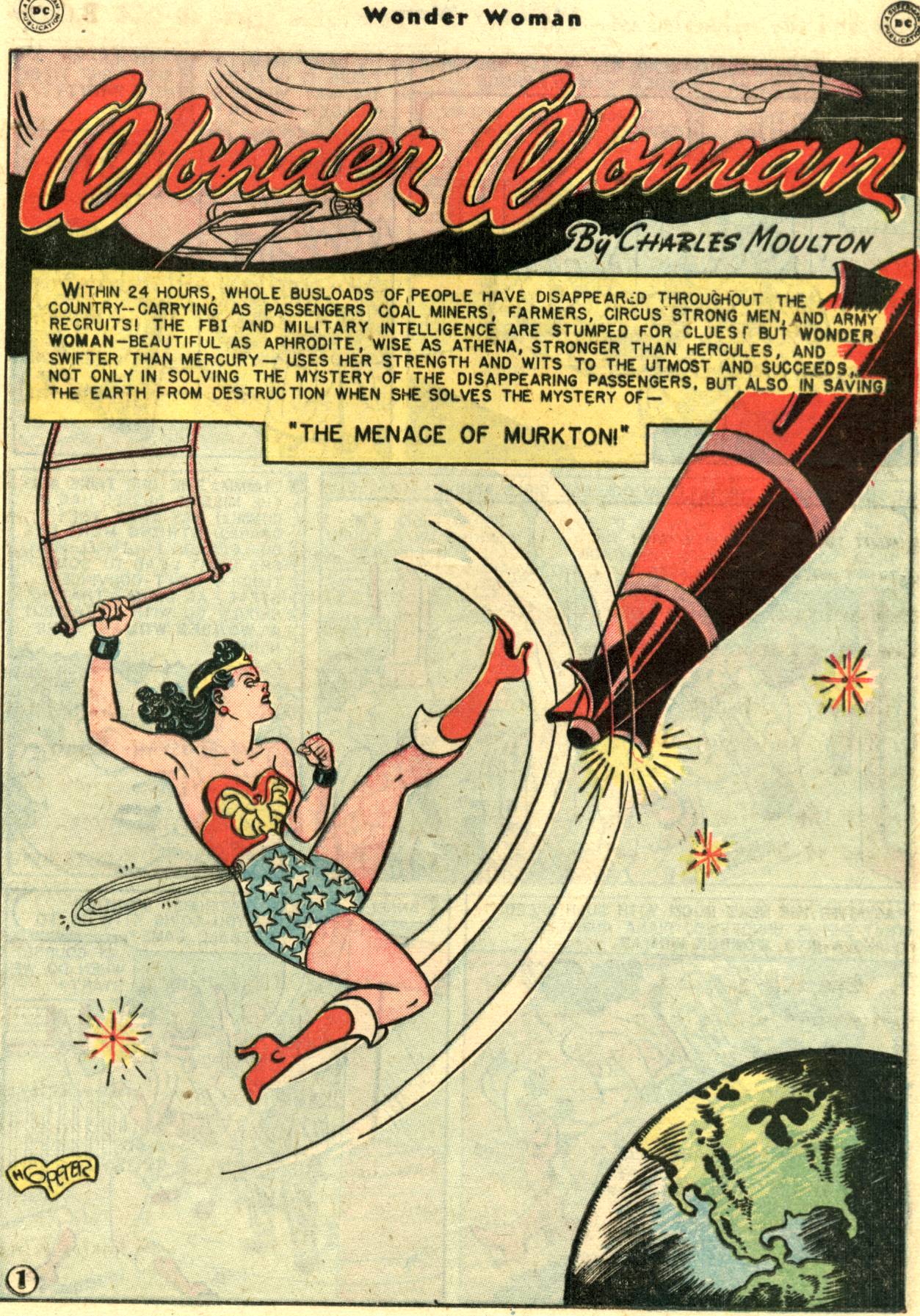 Read online Wonder Woman (1942) comic -  Issue #33 - 37
