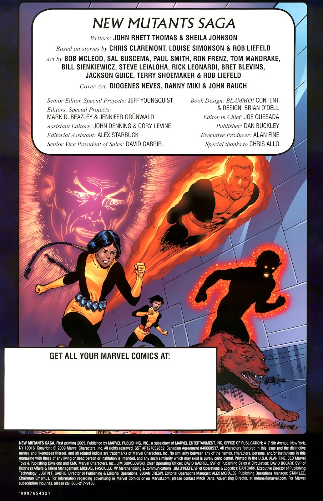 New Mutants Saga issue Full - Page 2