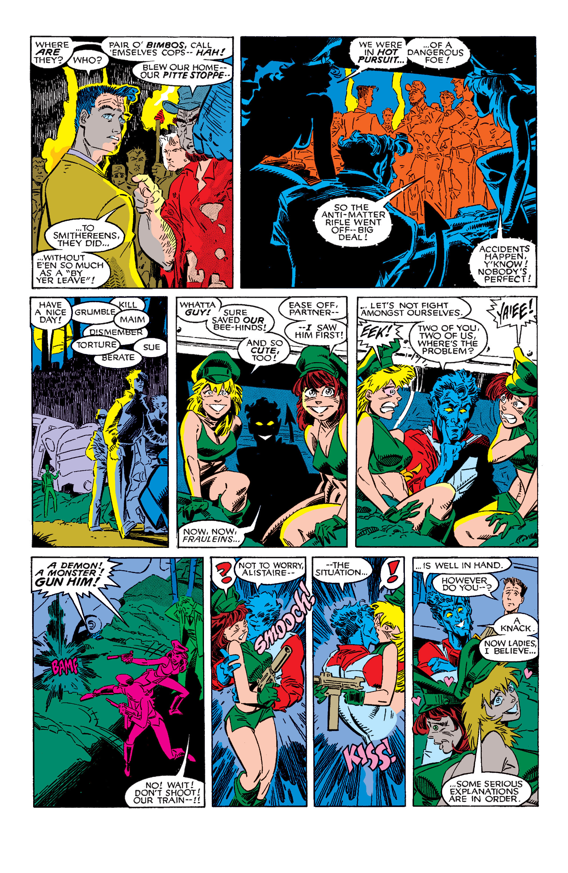 Read online Excalibur (1988) comic -  Issue #19 - 8