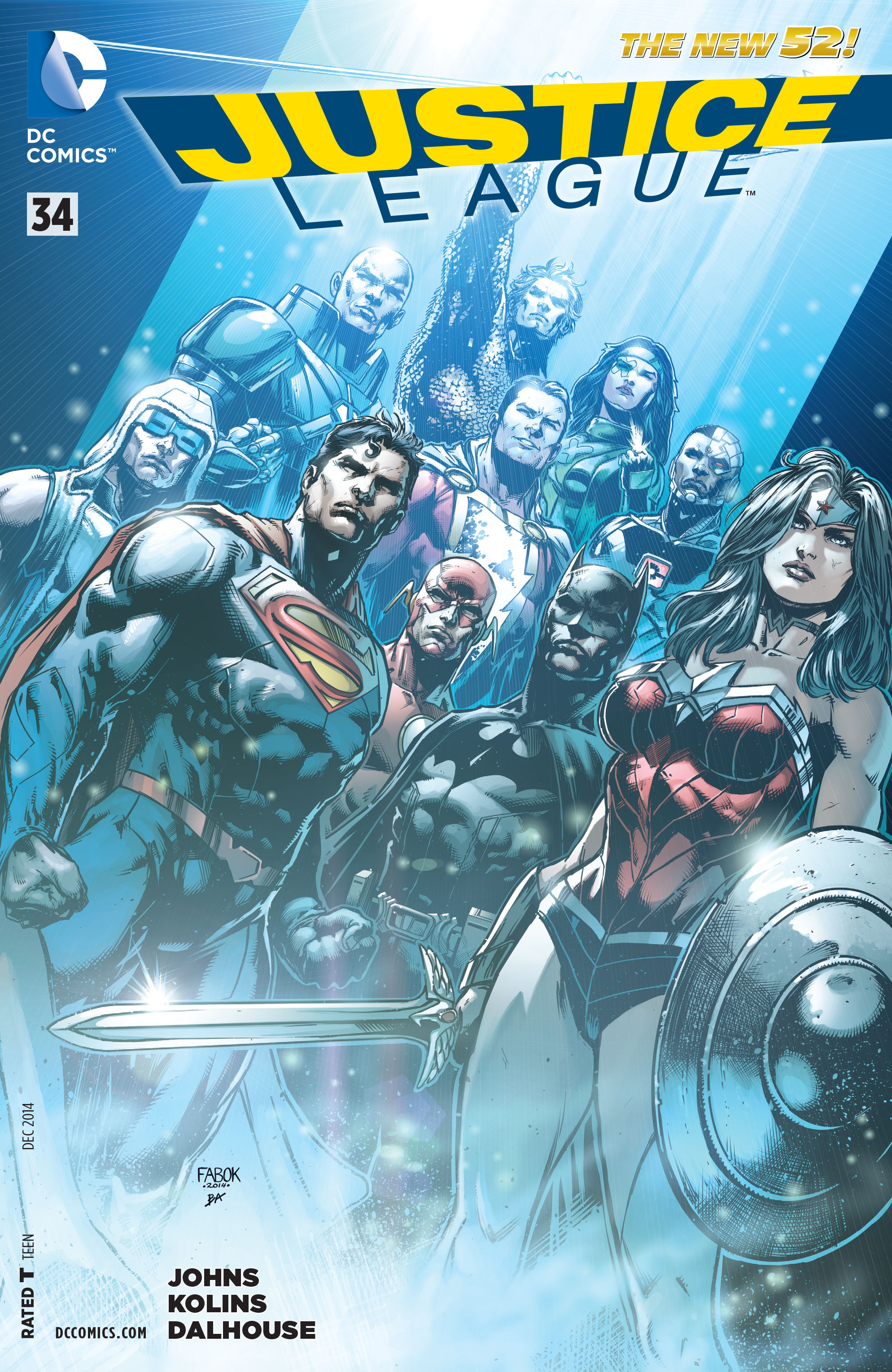 Read online Justice League (2011) comic -  Issue #34 - 1