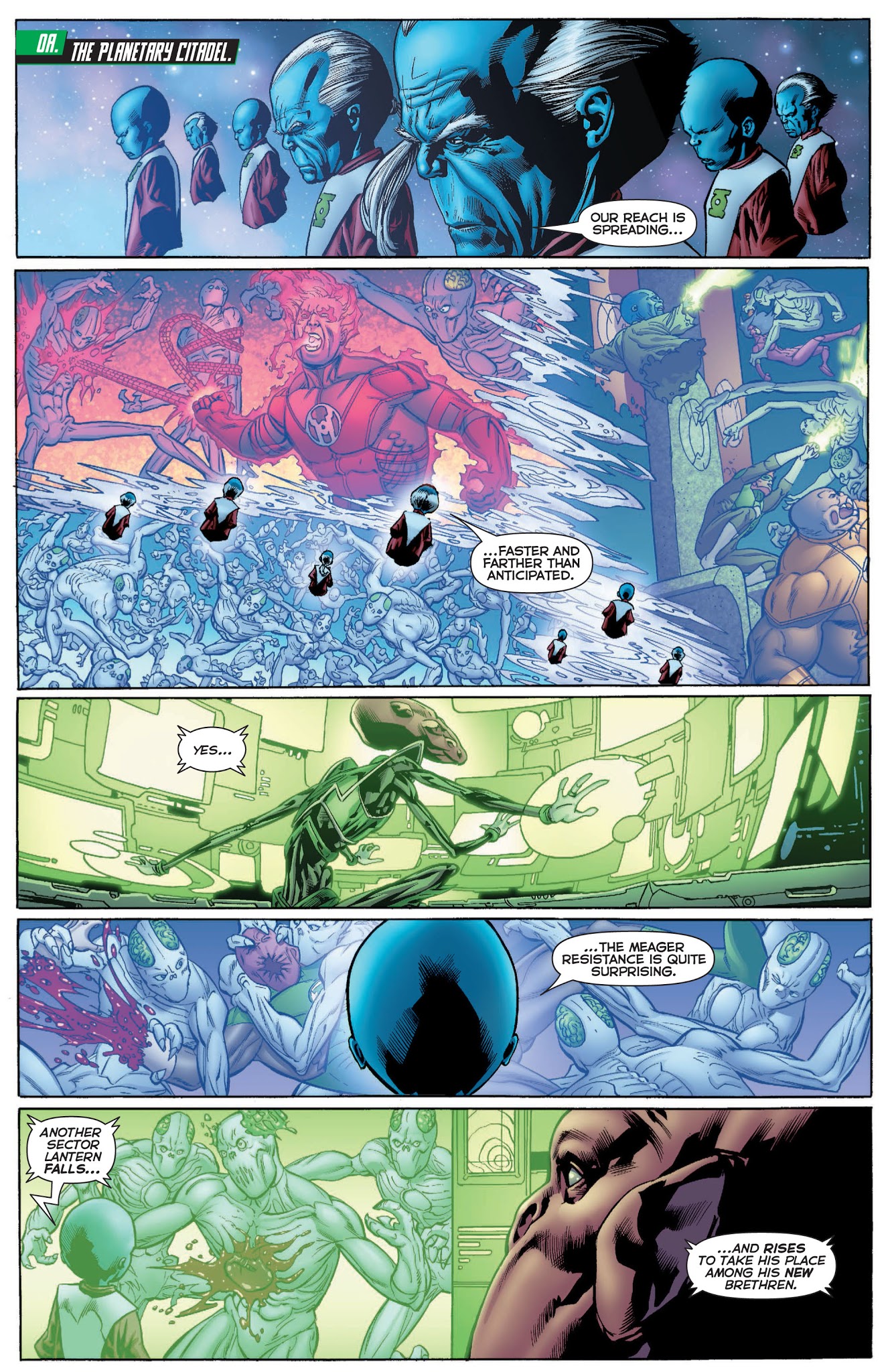 Read online Green Lantern: Rise of the Third Army comic -  Issue # TPB - 109