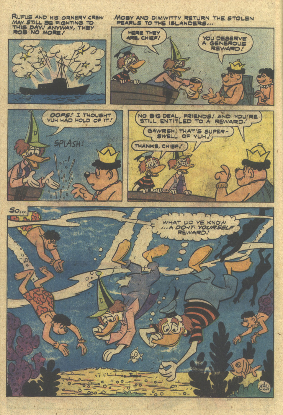 Read online Moby Duck comic -  Issue #27 - 12