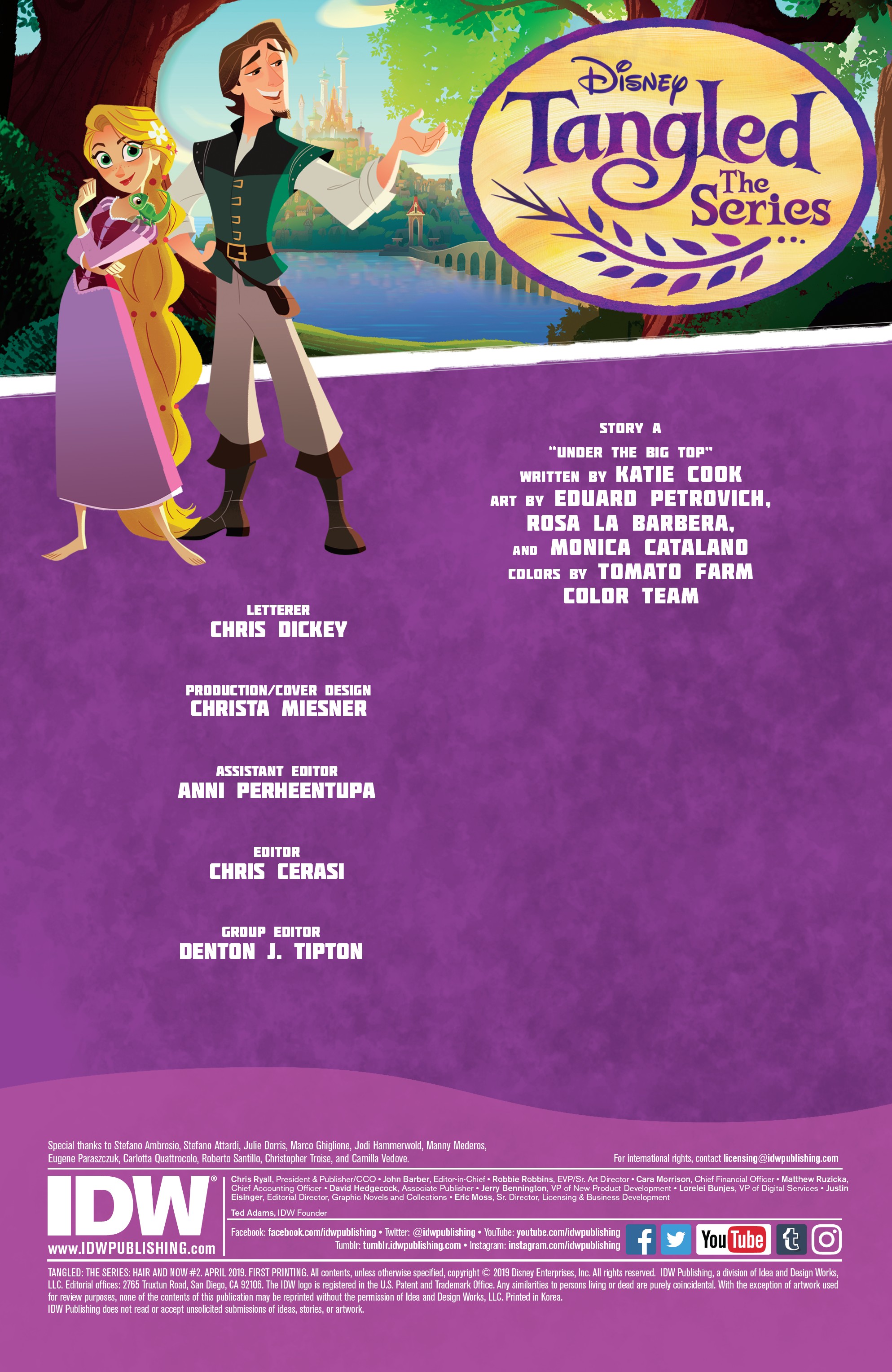 Read online Tangled: The Series: Hair and Now comic -  Issue #2 - 2