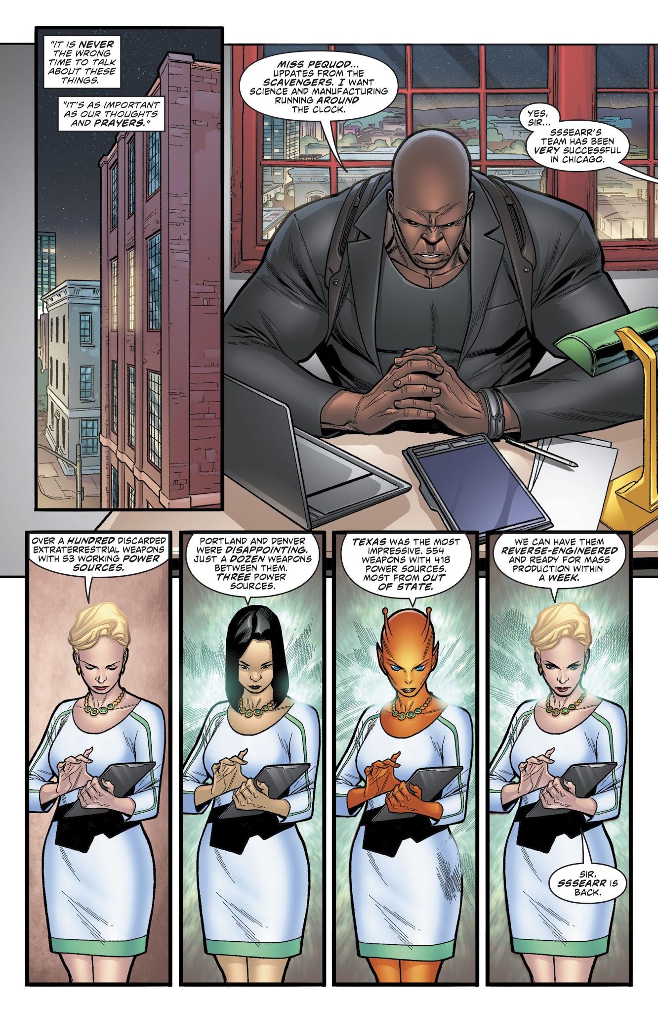 Read online Black Lightning: Cold Dead Hands comic -  Issue #3 - 10