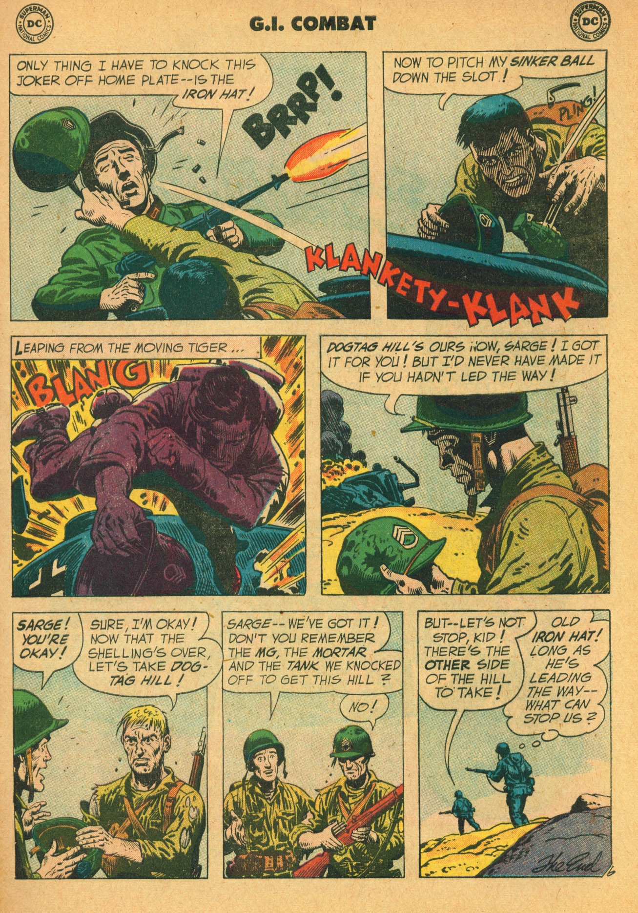 Read online G.I. Combat (1952) comic -  Issue #62 - 33