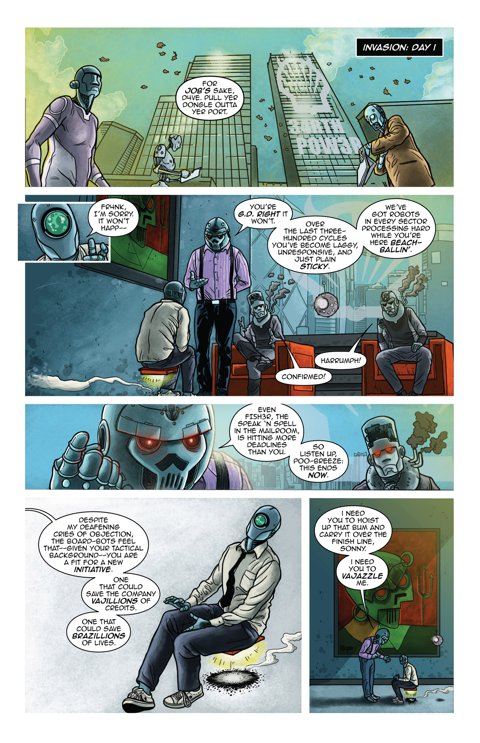 Read online D4VE comic -  Issue #2 - 4
