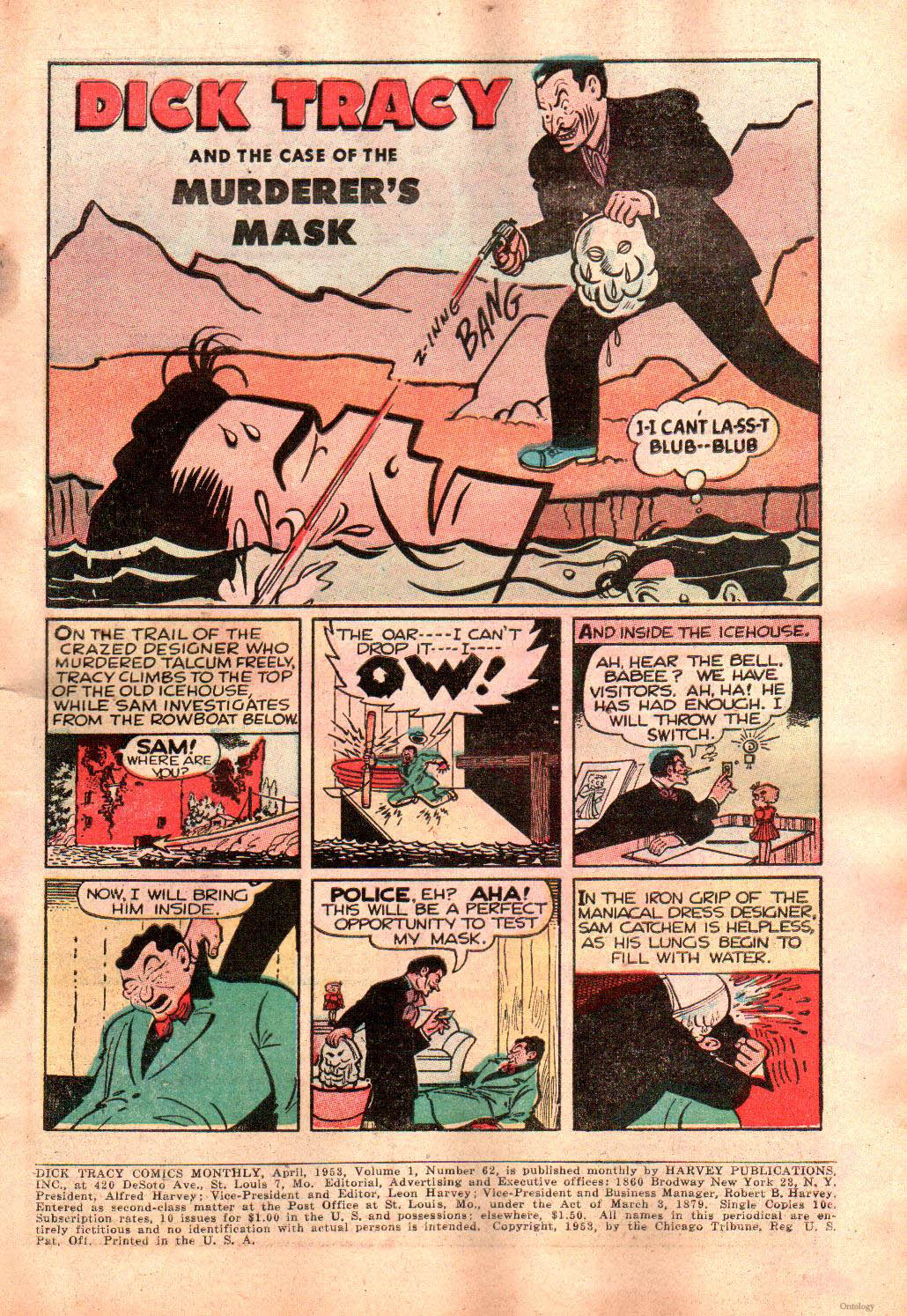 Read online Dick Tracy comic -  Issue #62 - 3