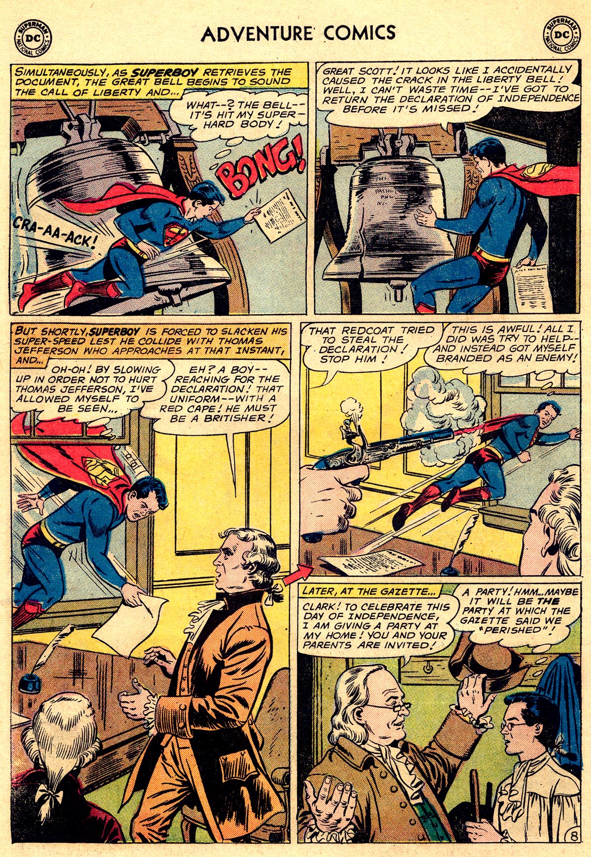 Read online Adventure Comics (1938) comic -  Issue #296 - 10