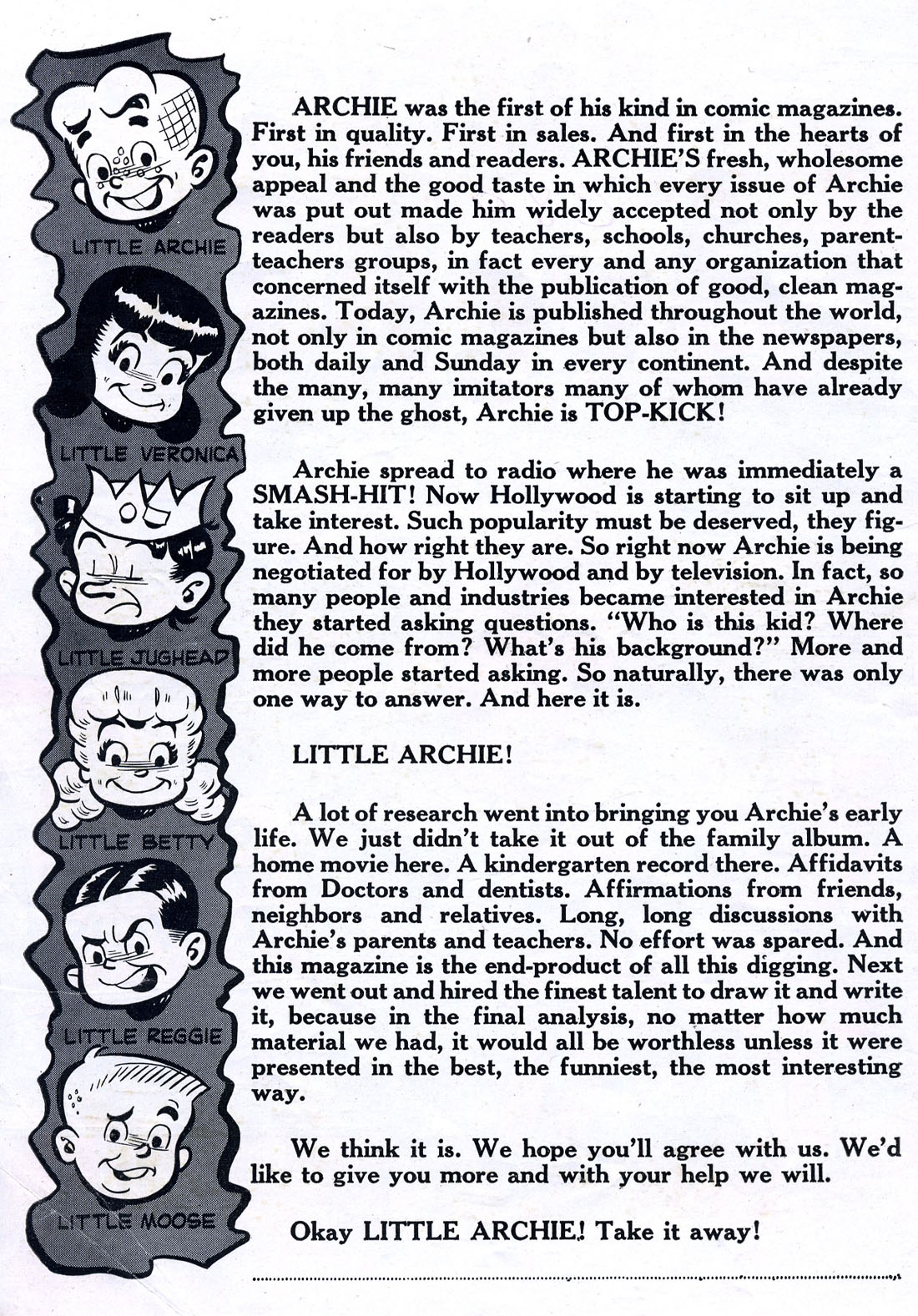 Read online Little Archie (1956) comic -  Issue #1 - 2