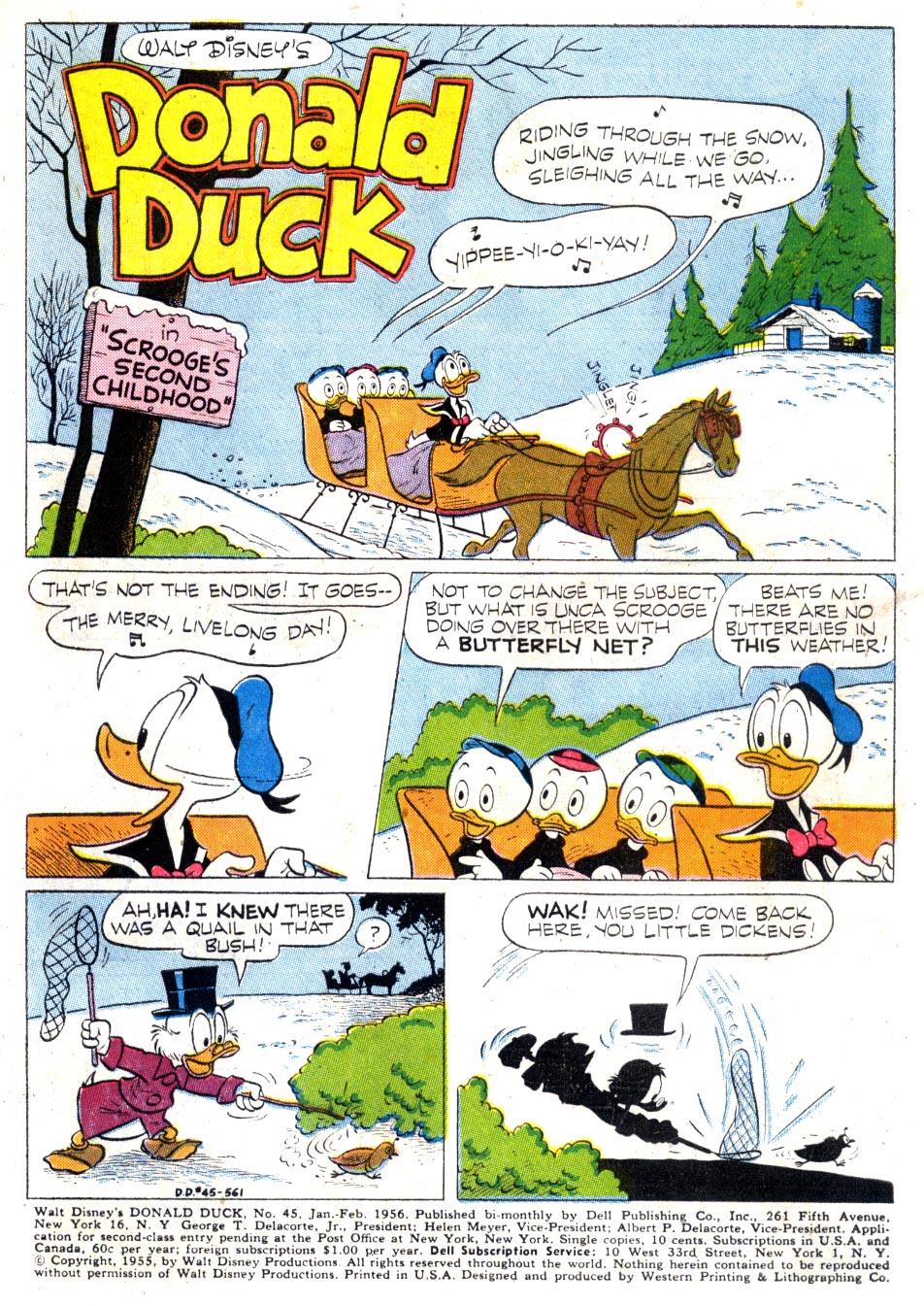 Read online Walt Disney's Donald Duck (1952) comic -  Issue #45 - 3