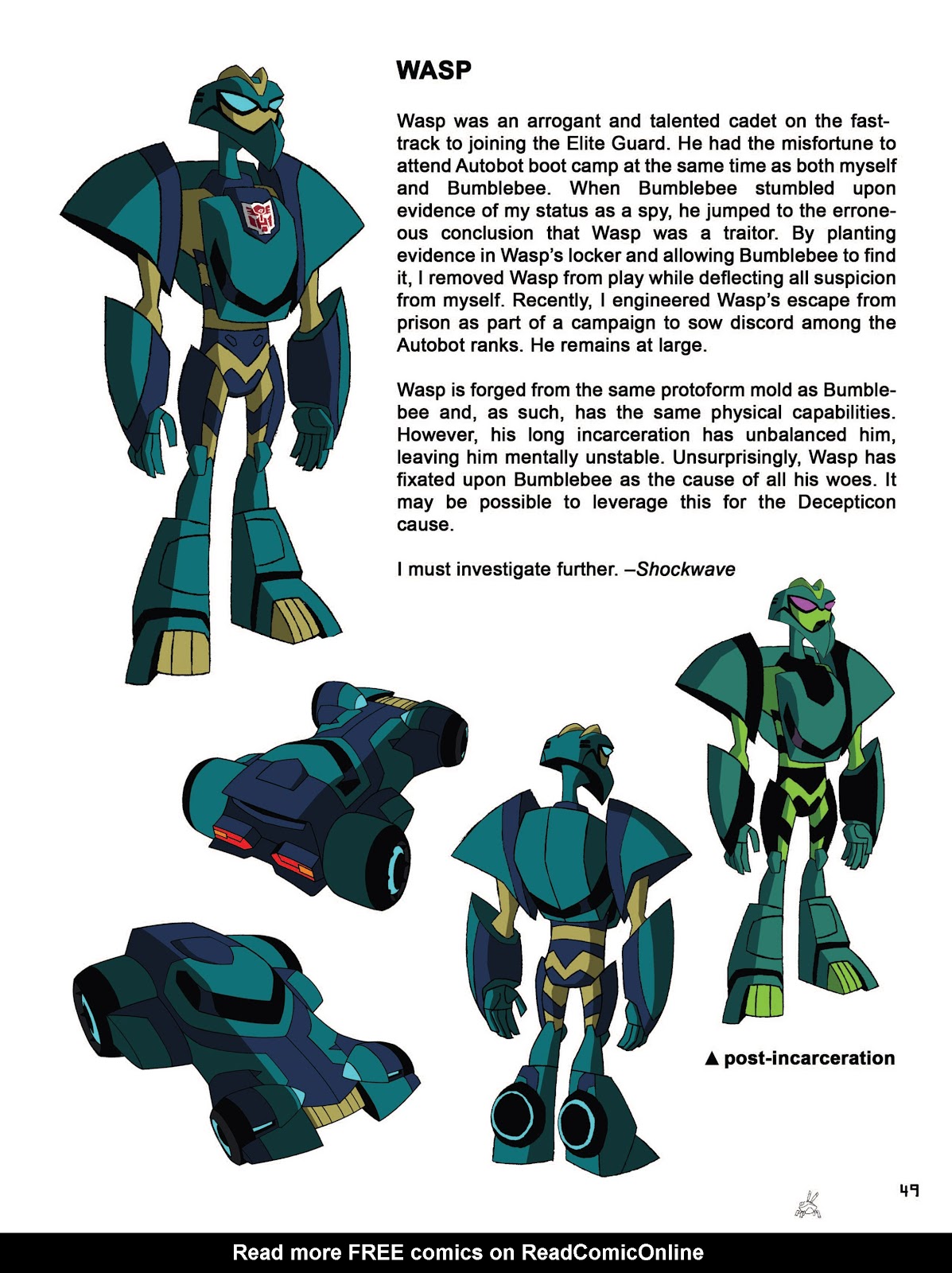 Transformers Animated: The Allspark Almanac issue TPB 1 - Page 50