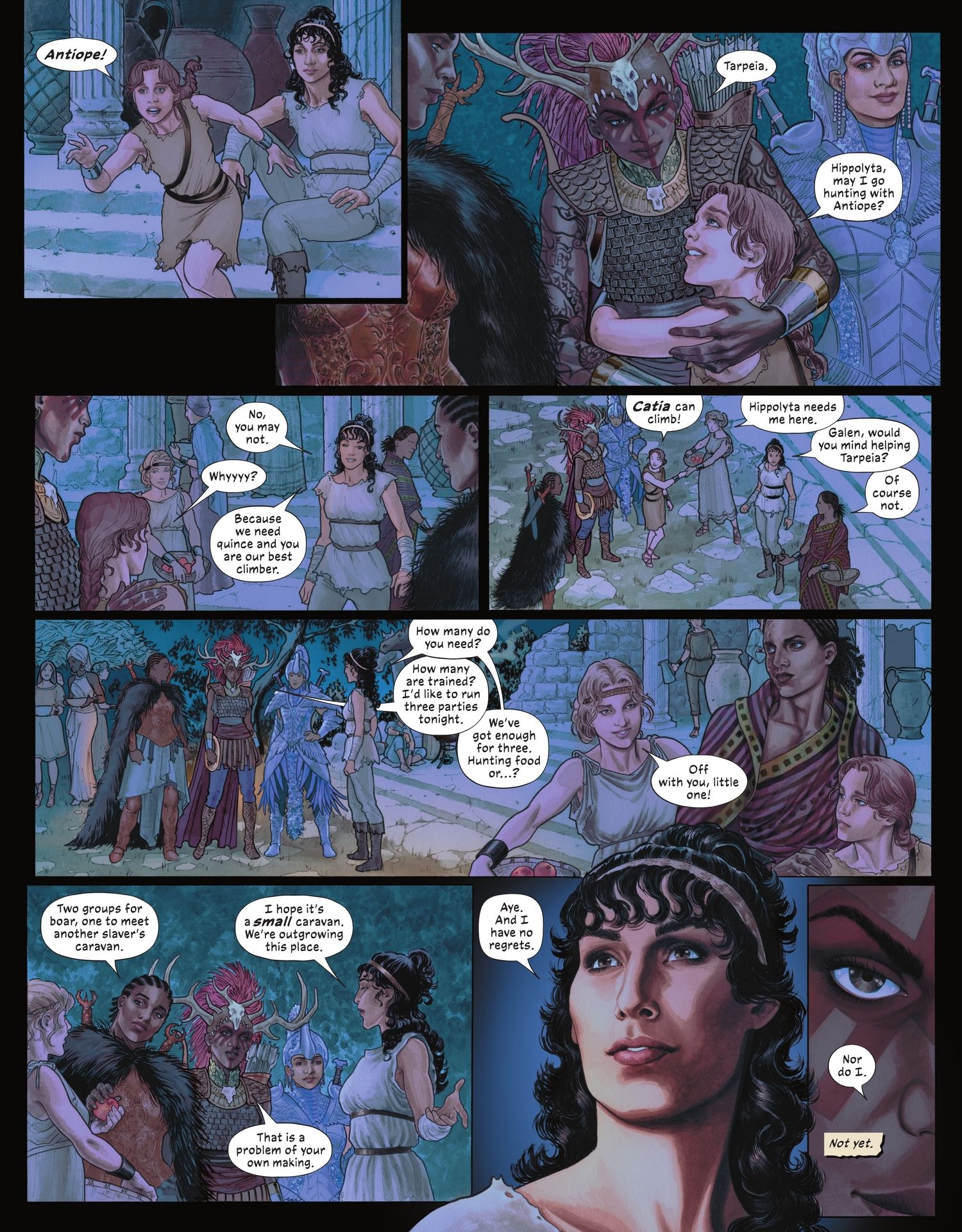 Read online Wonder Woman Historia: The Amazons comic -  Issue #3 - 8