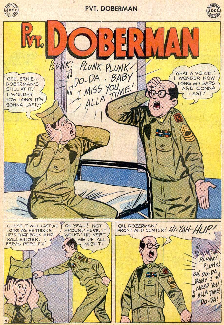 Read online Sgt. Bilko's Pvt. Doberman comic -  Issue #11 - 13